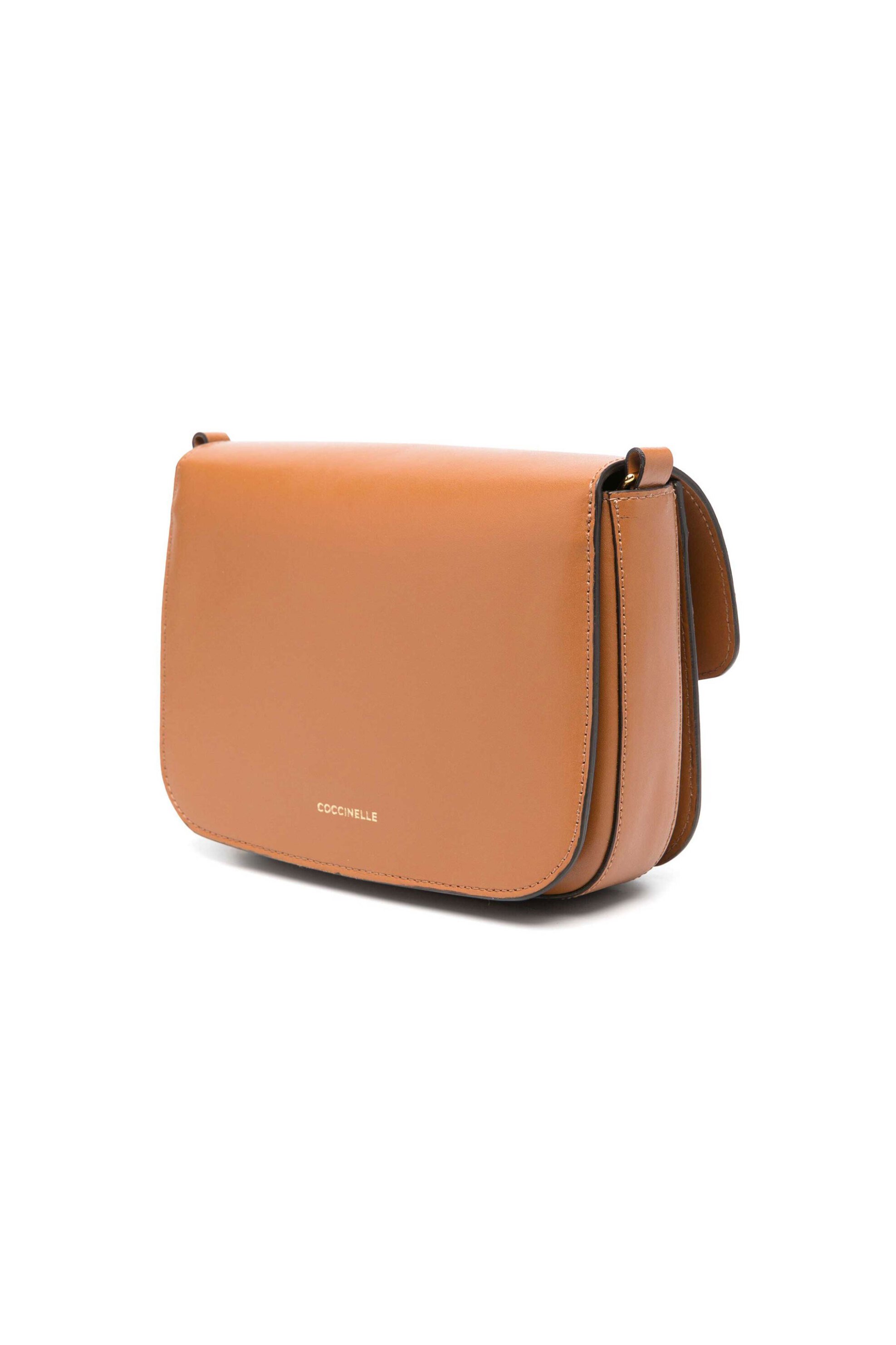 Coccinelle γυναικεία δερμάτινη τσάντα crossbody "C-Me Medium" - E1SSK-150101W12 Ταμπά φωτογραφία