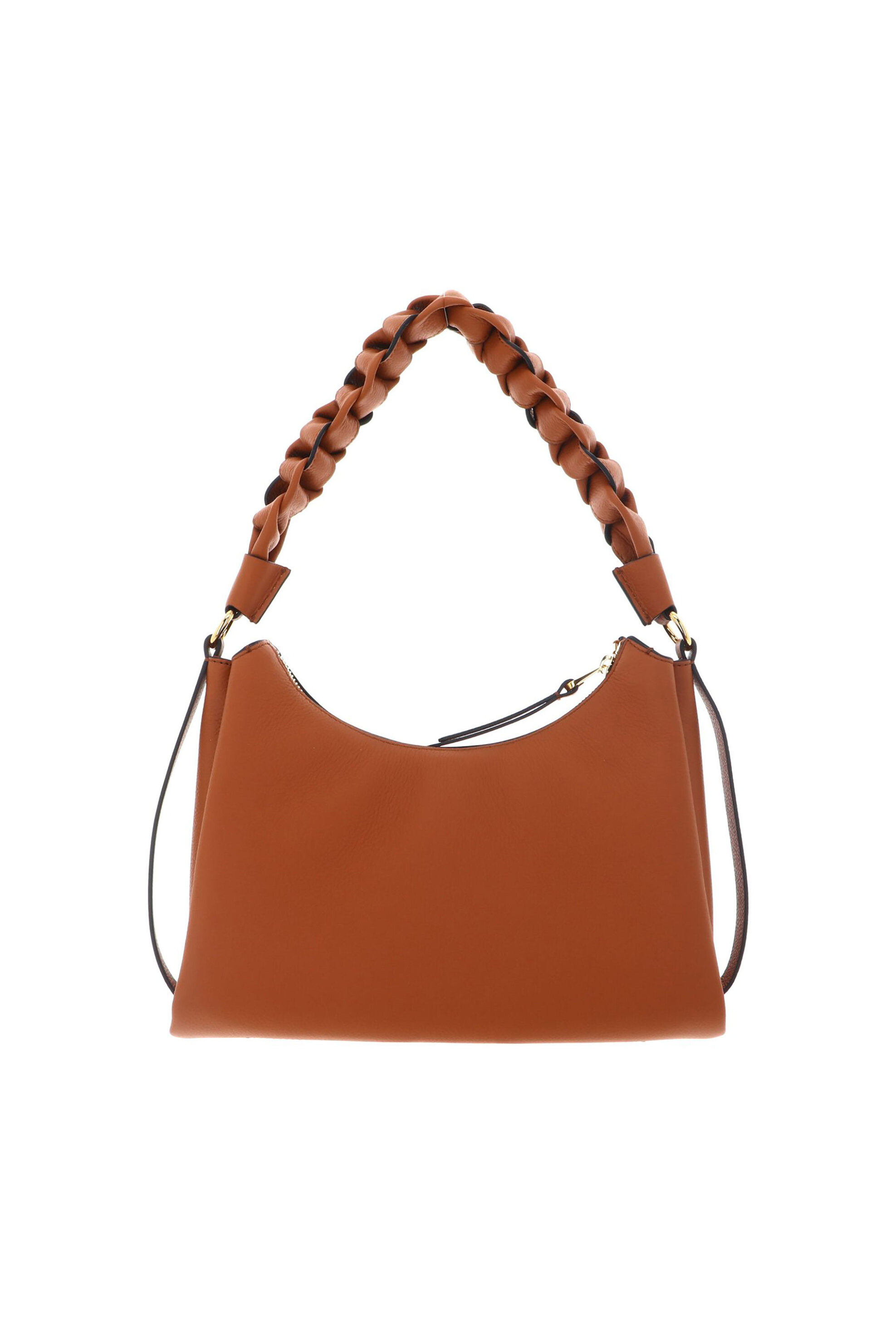 Coccinelle Γυναικεία Δερμάτινη Τσάντα Ώμου Boheme Small - E1M50-130301 Πορτοκαλί Σκούρο
