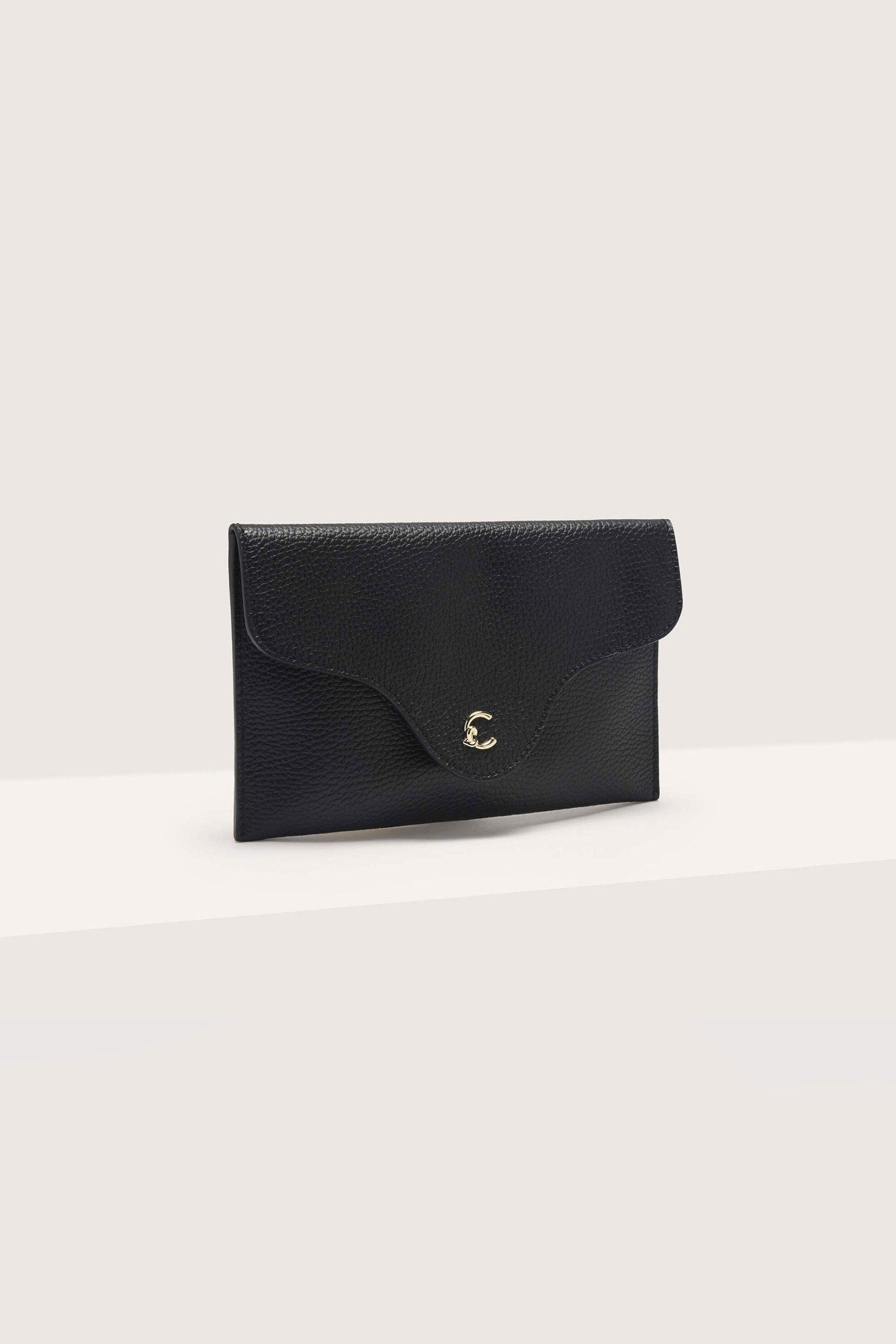 Coccinelle γυναικείος φάκελος με flap κλείσιμο - E5SSL-190101 Μαύρο φωτογραφία