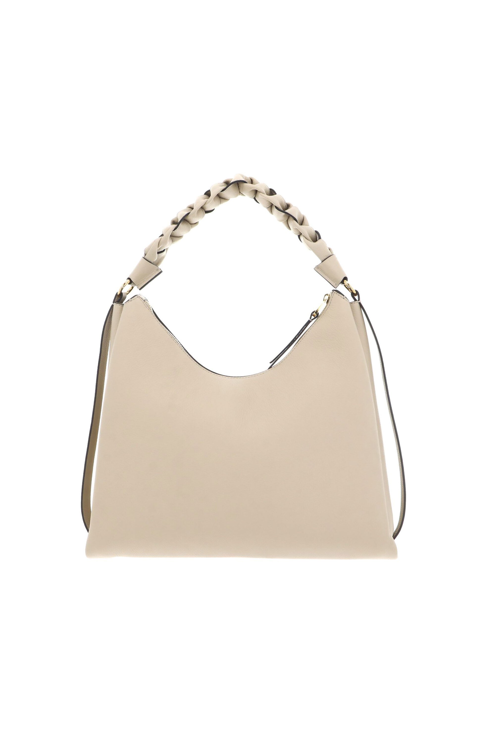 Coccinelle Γυναικεία Δερμάτινη Τσάντα Ώμου Boheme Medium - E1M50-130201 Μπεζ
