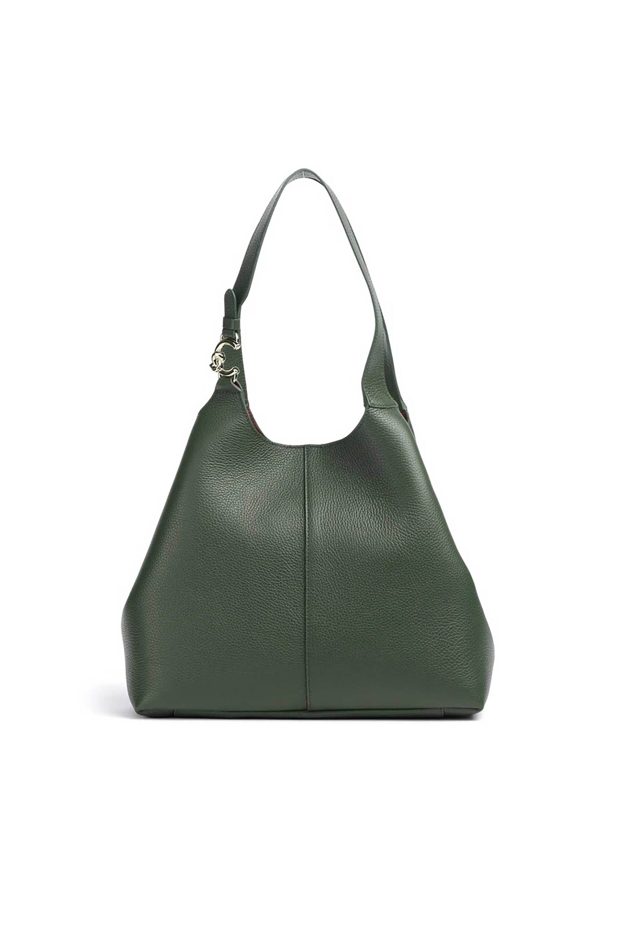 Coccinelle γυναικεία δερμάτινη τσάντα shopper 