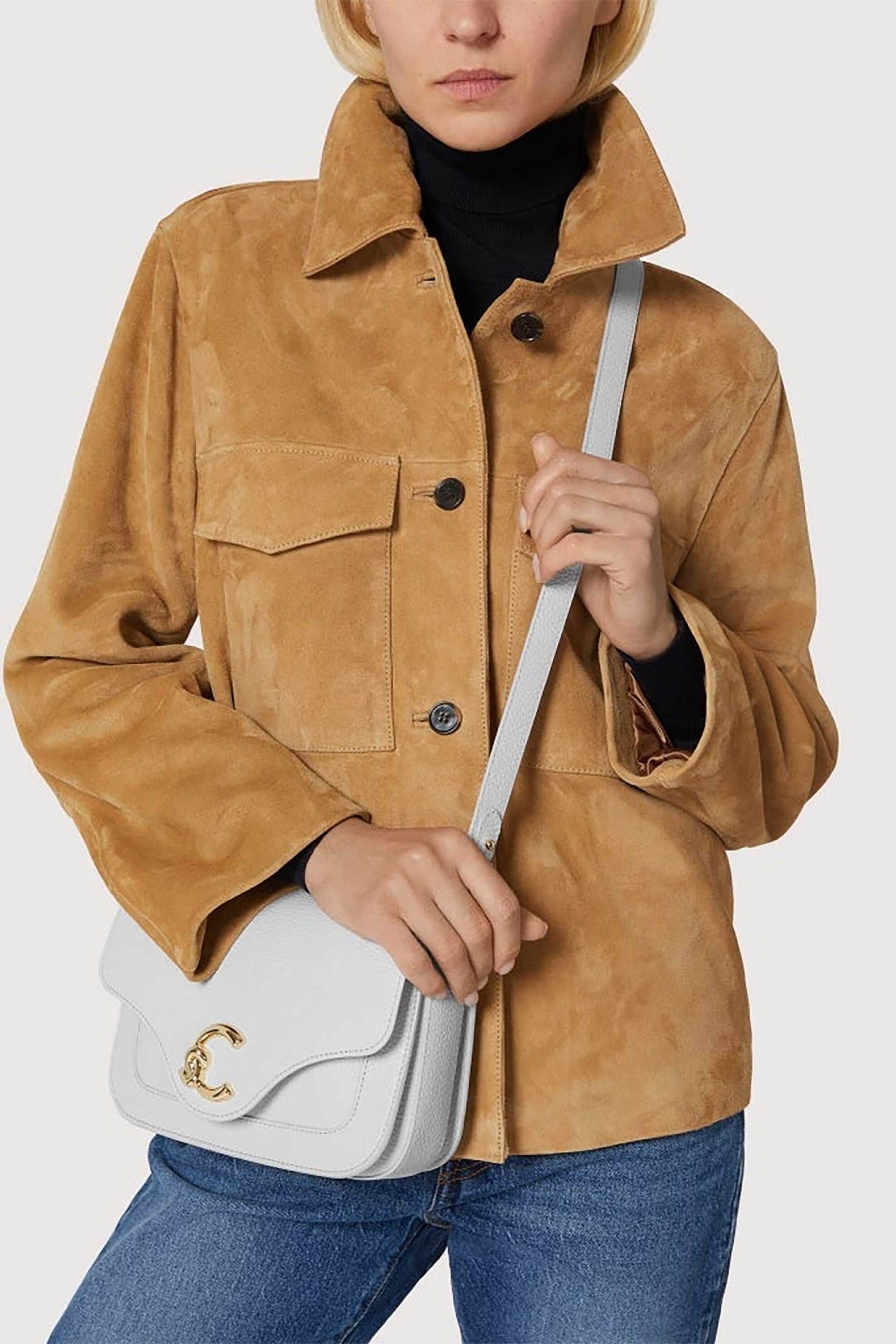 Coccinelle γυναικεία τσάντα crossbody "C-me" - E1SSL-150101 Μαύρο φωτογραφία