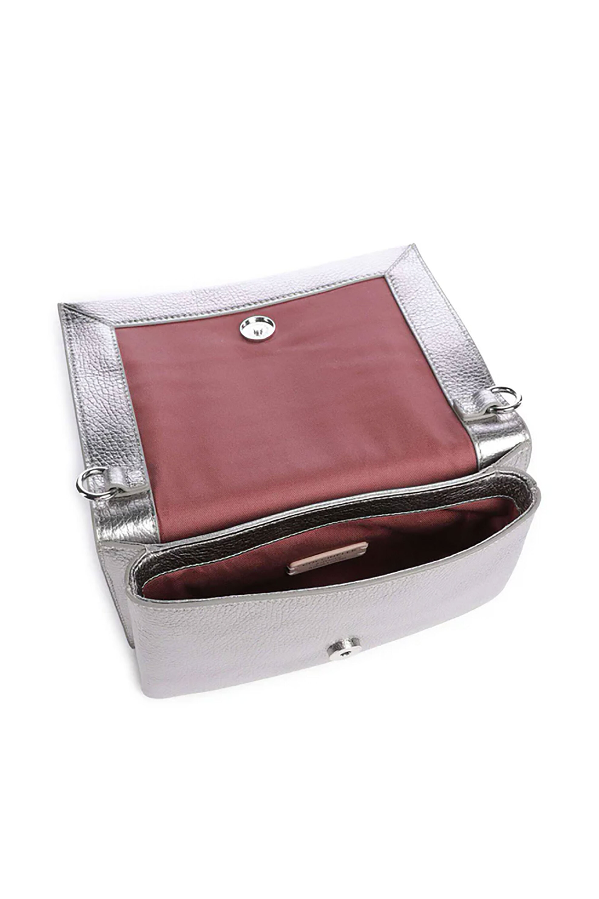 Coccinelle Γυναικεία Τσάντα Crossbody Dandy - E5S00-550201 Ασημί