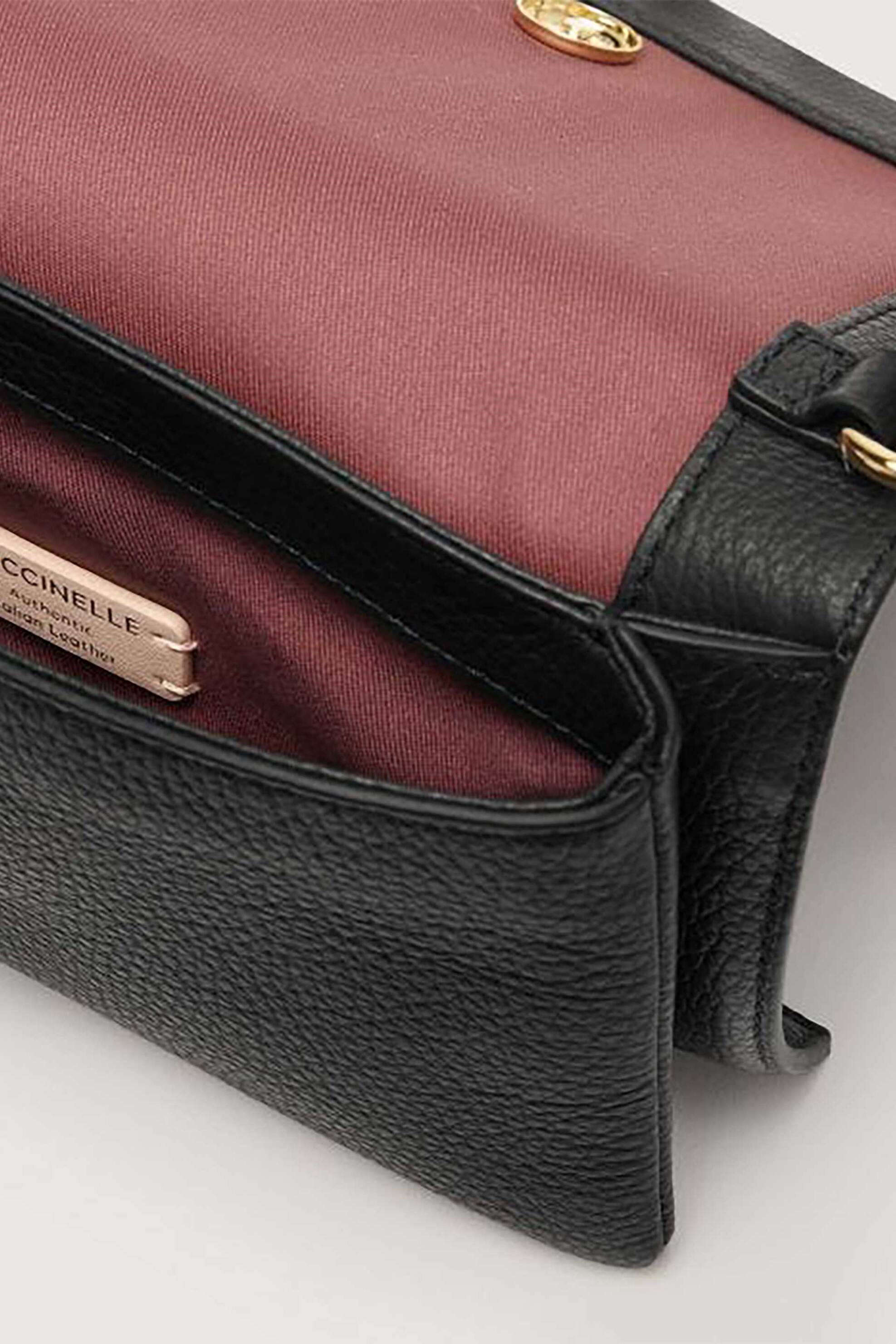 Coccinelle γυναικεία τσάντα crossbody "Dandy" - E5S00-550201 Μαύρο φωτογραφία