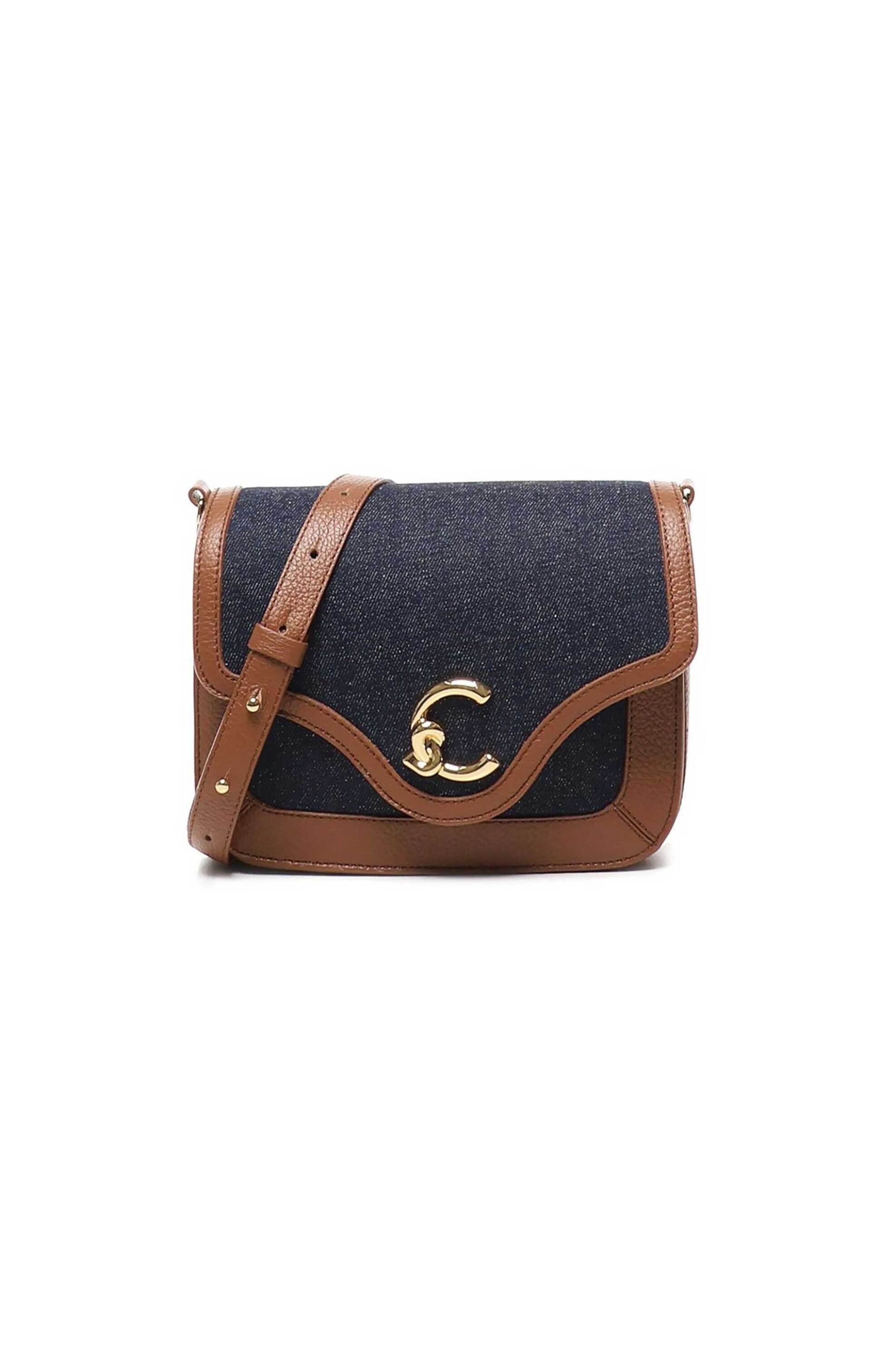 COCCINELLE Coccinelle γυναικεία τσάντα crossbody "Logo Plaque Foldover " - E1T1Q-150101 Ταμπά