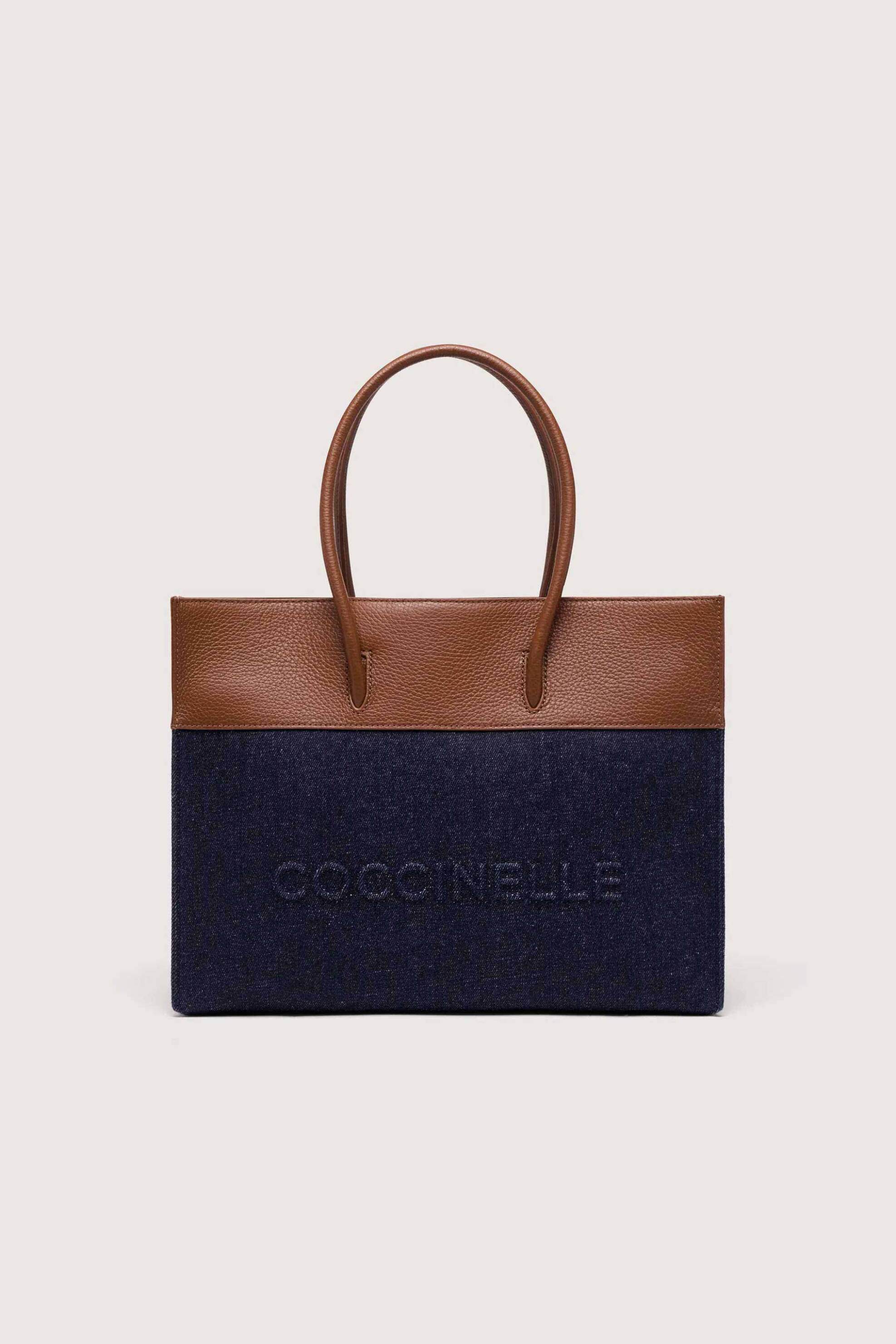 COCCINELLE Coccinelle γυναικεία τσάντα ώμου tote "Myrtha Denim Medium" - E1T94-180201 Ταμπά