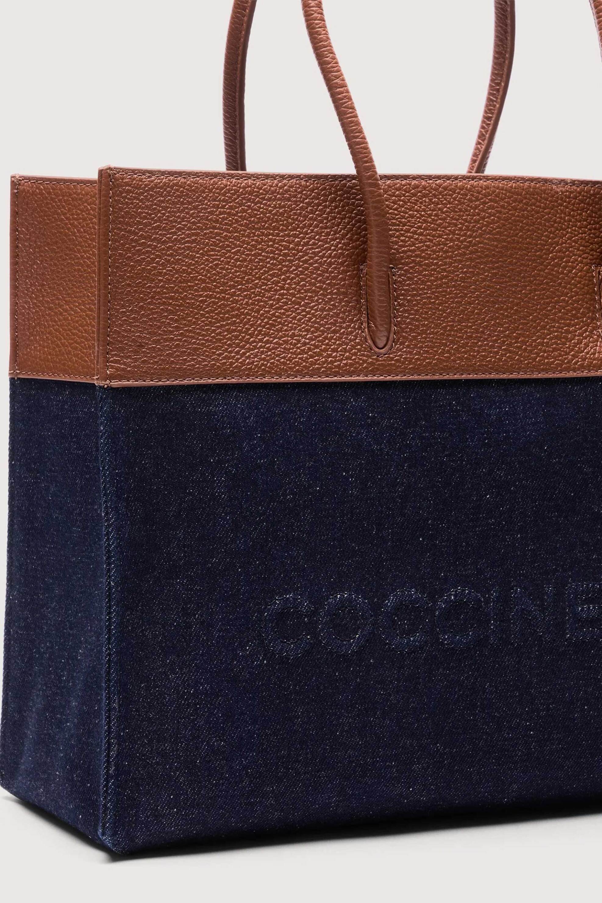 Coccinelle γυναικεία τσάντα ώμου tote "Myrtha Denim Medium" - E1T94-180201 Ταμπά φωτογραφία