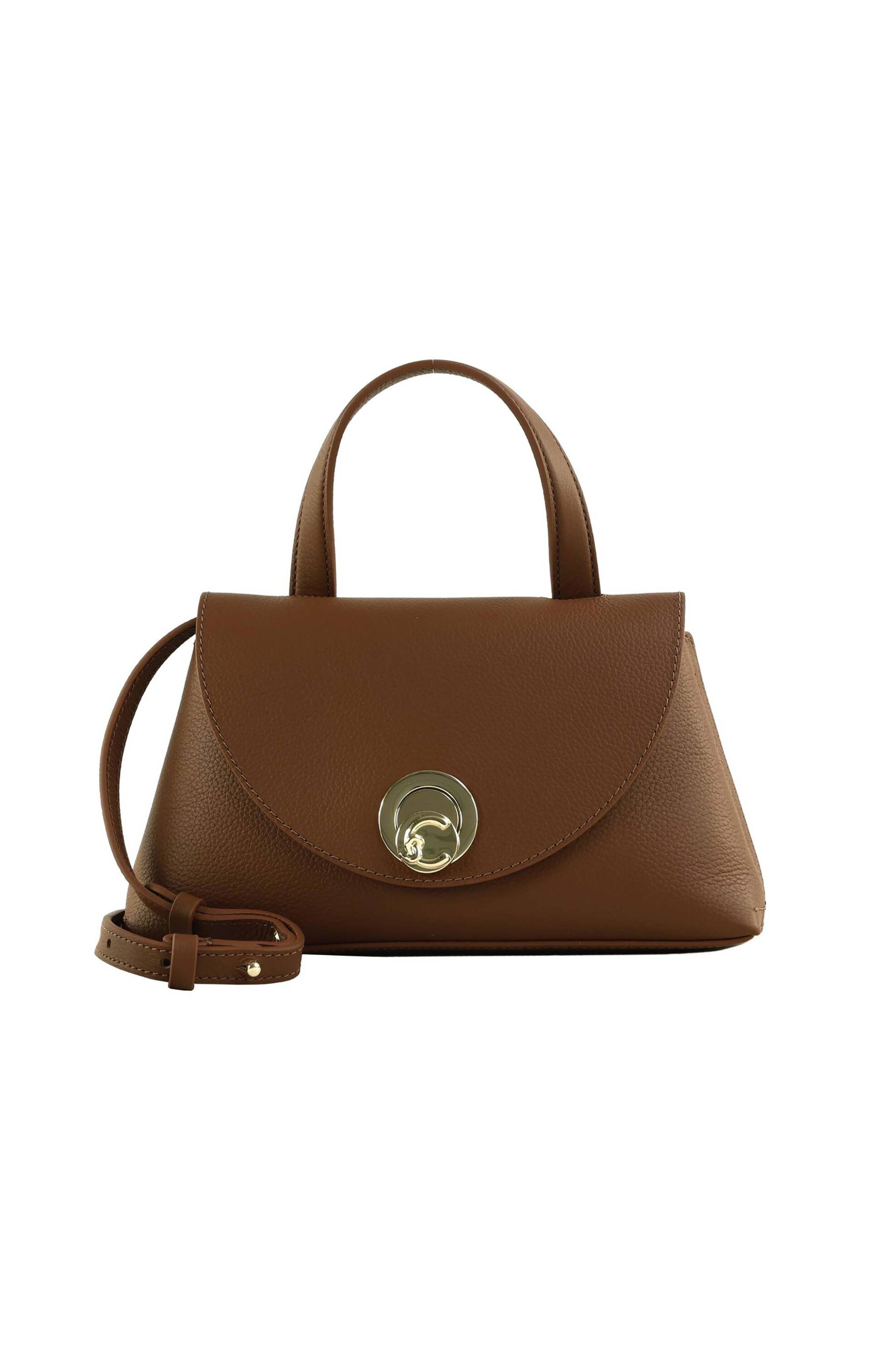 Coccinelle γυναικεία τσάντα χειρός "Nikla Small" - E1TOA-180201 Καφέ