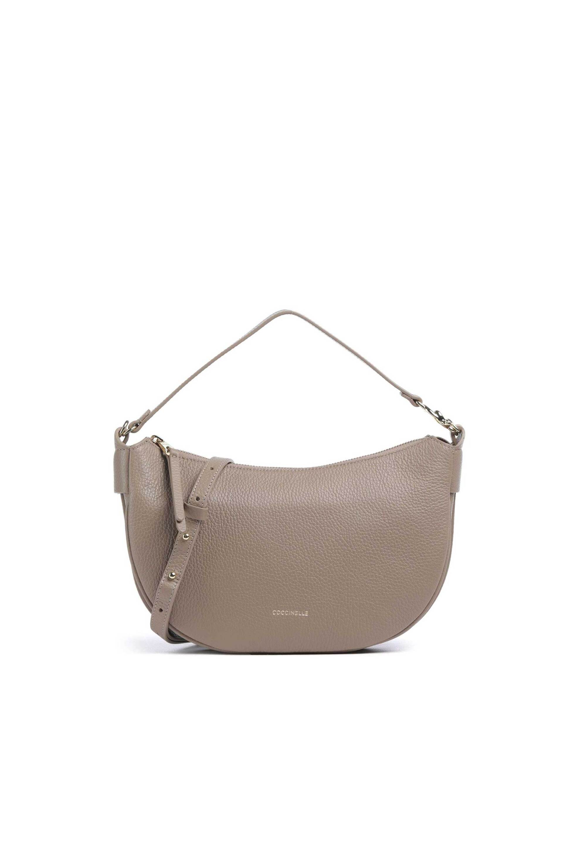 Coccinelle γυναικεία τσάντα ώμου "C-Easy " - E1SHA-130301 Μπεζ