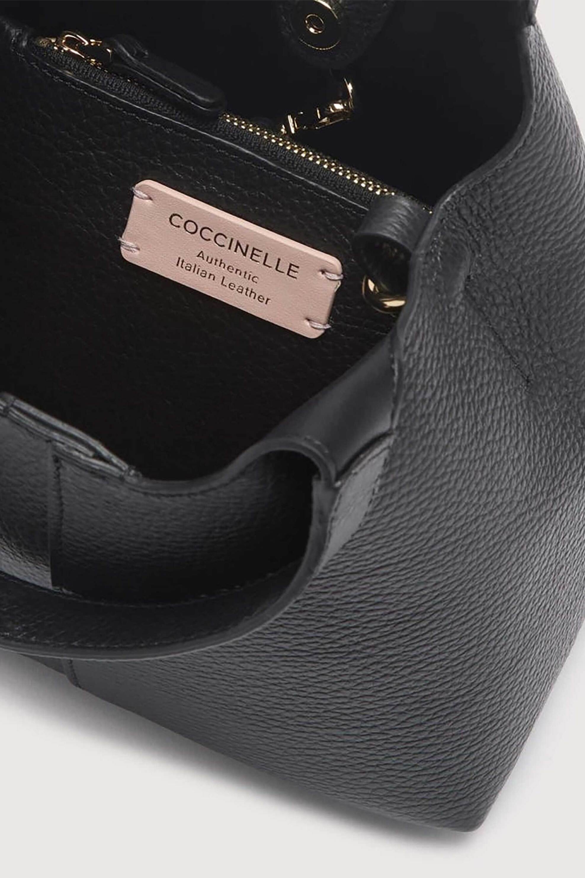 Coccinelle Γυναικεία Τσάντα Χειρός C-Easy - E1Sha-580101 Μαύρο