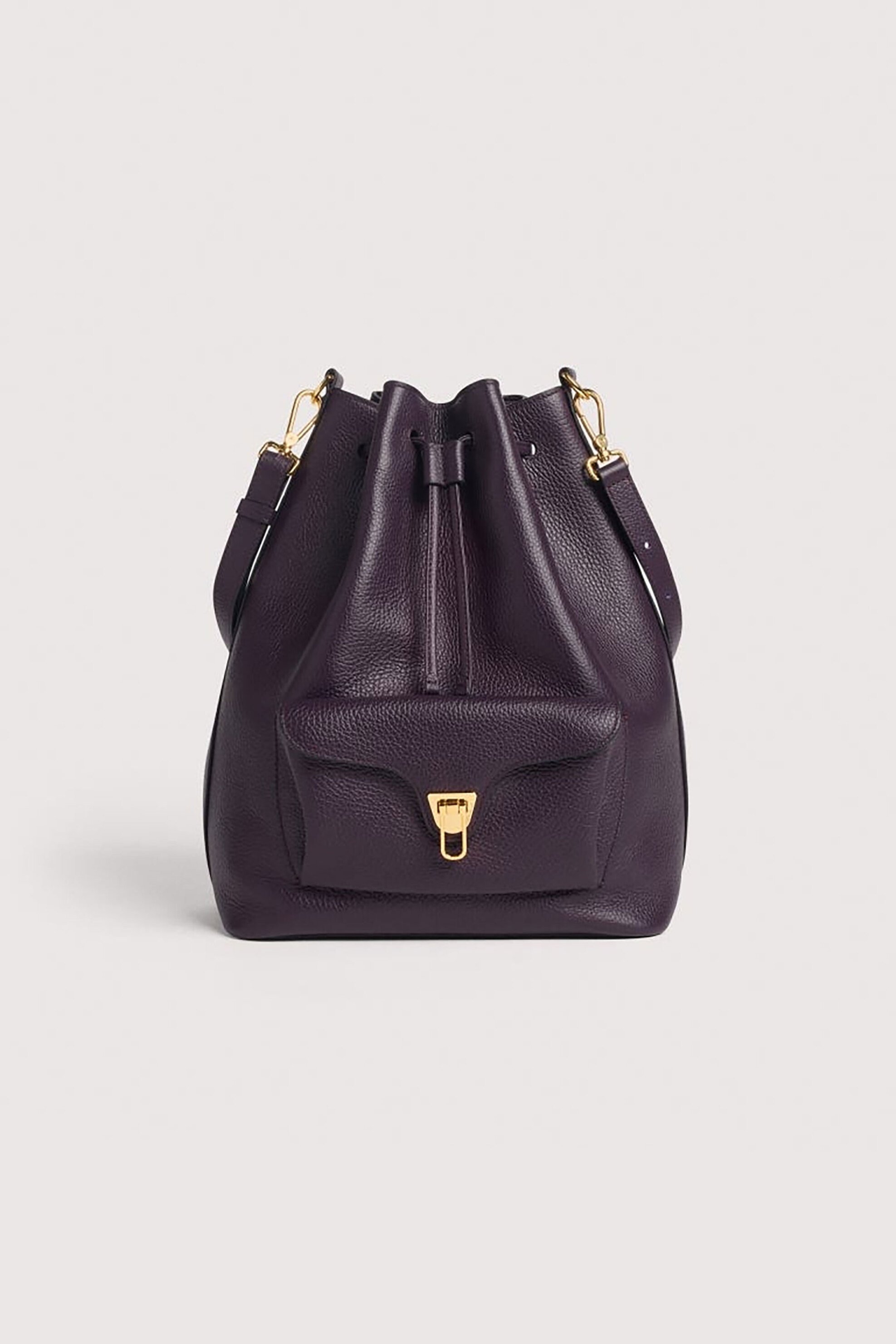 COCCINELLE Coccinelle γυναικεία τσάντα bucket "Beat Generation Large " - E1TFK-230101 Μοβ