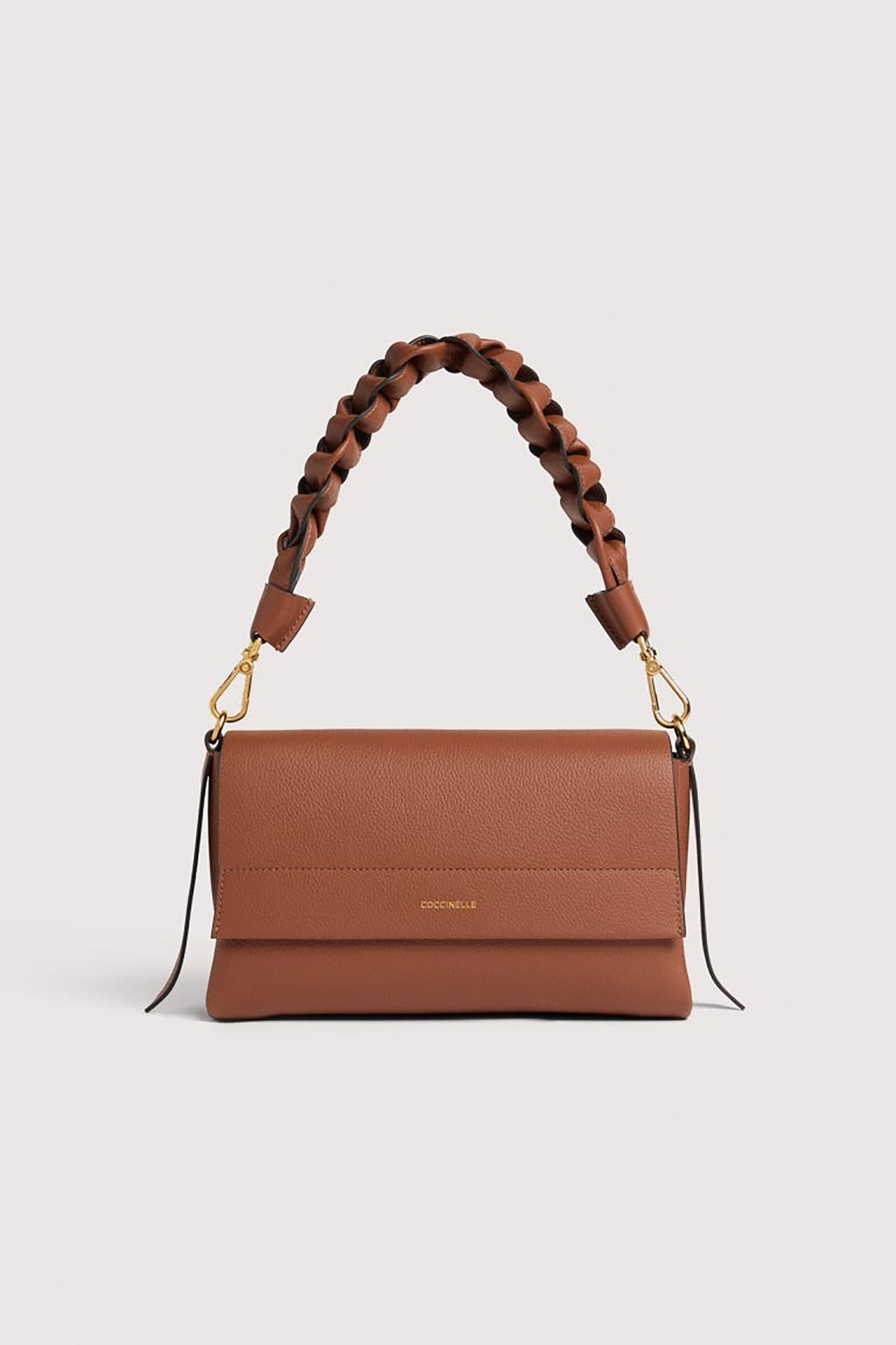 Coccinelle γυναικεία τσάντα χειρός "Boheme Grana" - E1M50-120101 Καμηλό