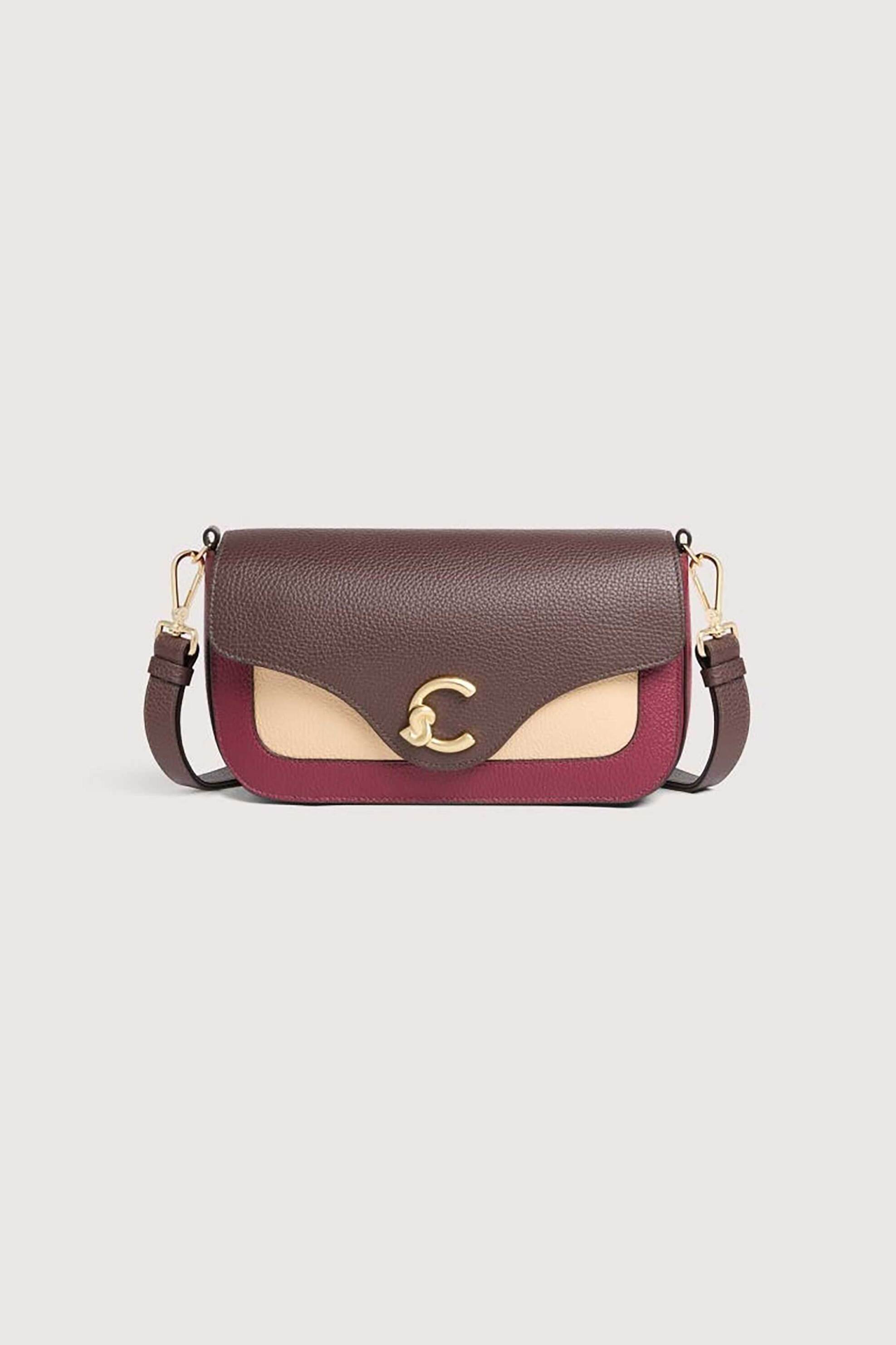 Coccinelle γυναικεία τσάντα crossbody "C-me" - E1T1P-120301 Μοβ