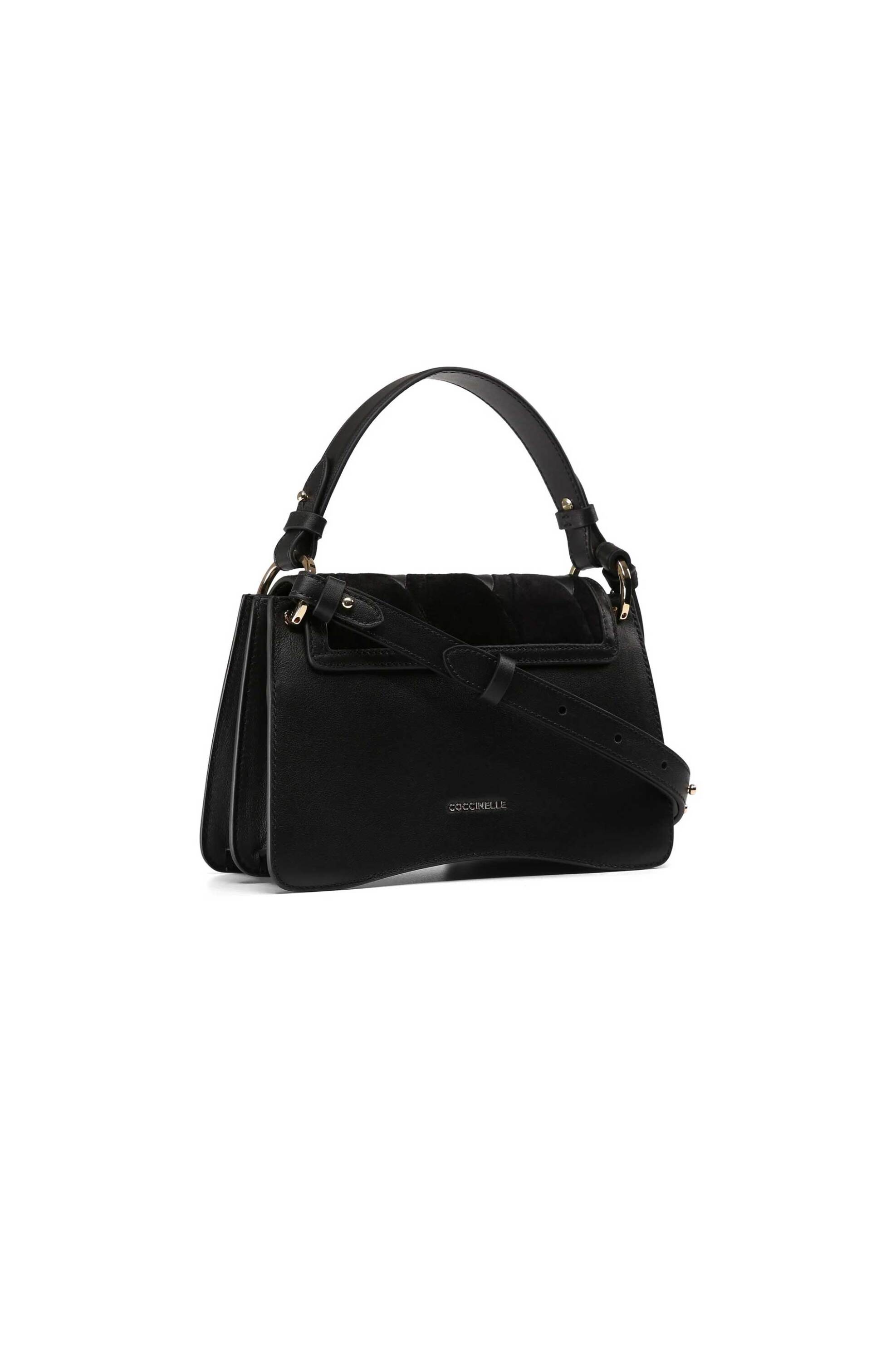 Coccinelle γυναικεία τσάντα crossbody με all-over print "C-me" - E1T1S-180201 Μαύρο φωτογραφία