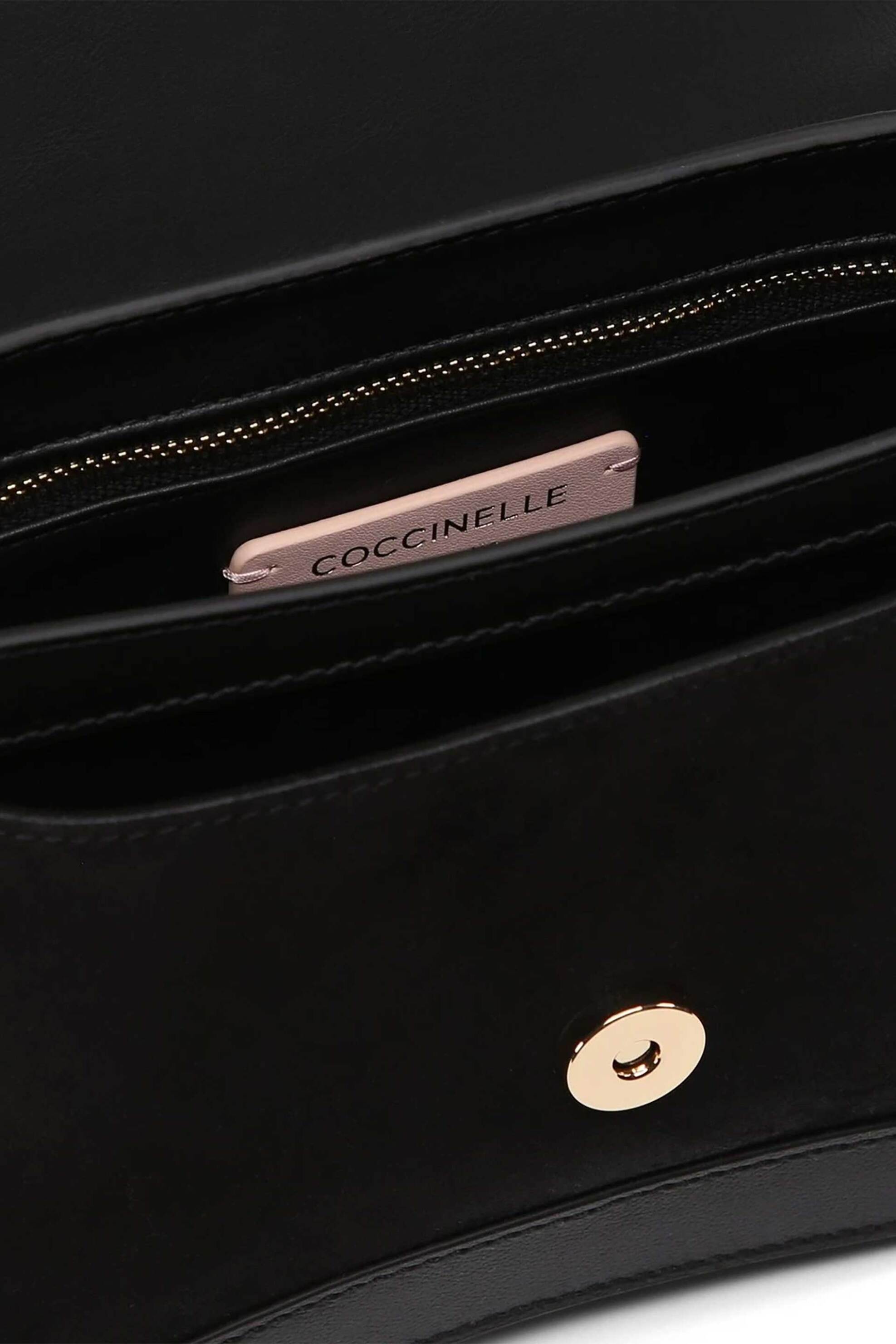 Coccinelle γυναικεία τσάντα crossbody με all-over print "C-me" - E1T1S-180201 Μαύρο φωτογραφία