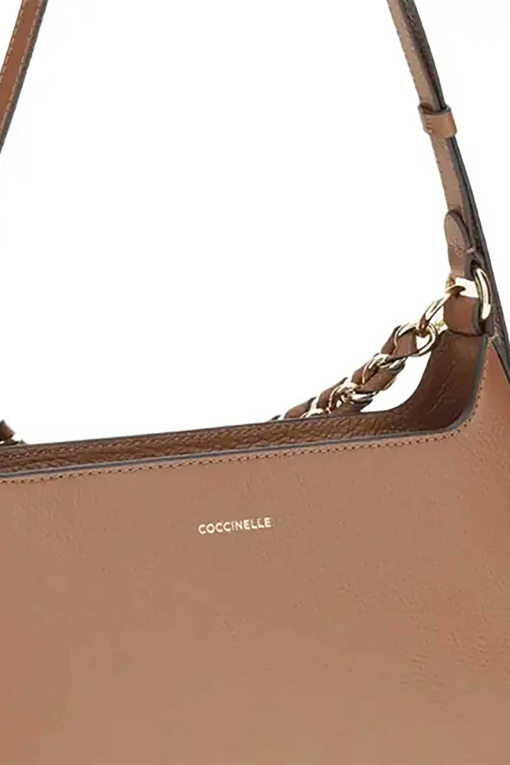 Coccinelle γυναικεία δερμάτινη τσάντα ώμου "Beat" - E1TFK-120101 Ταμπά φωτογραφία