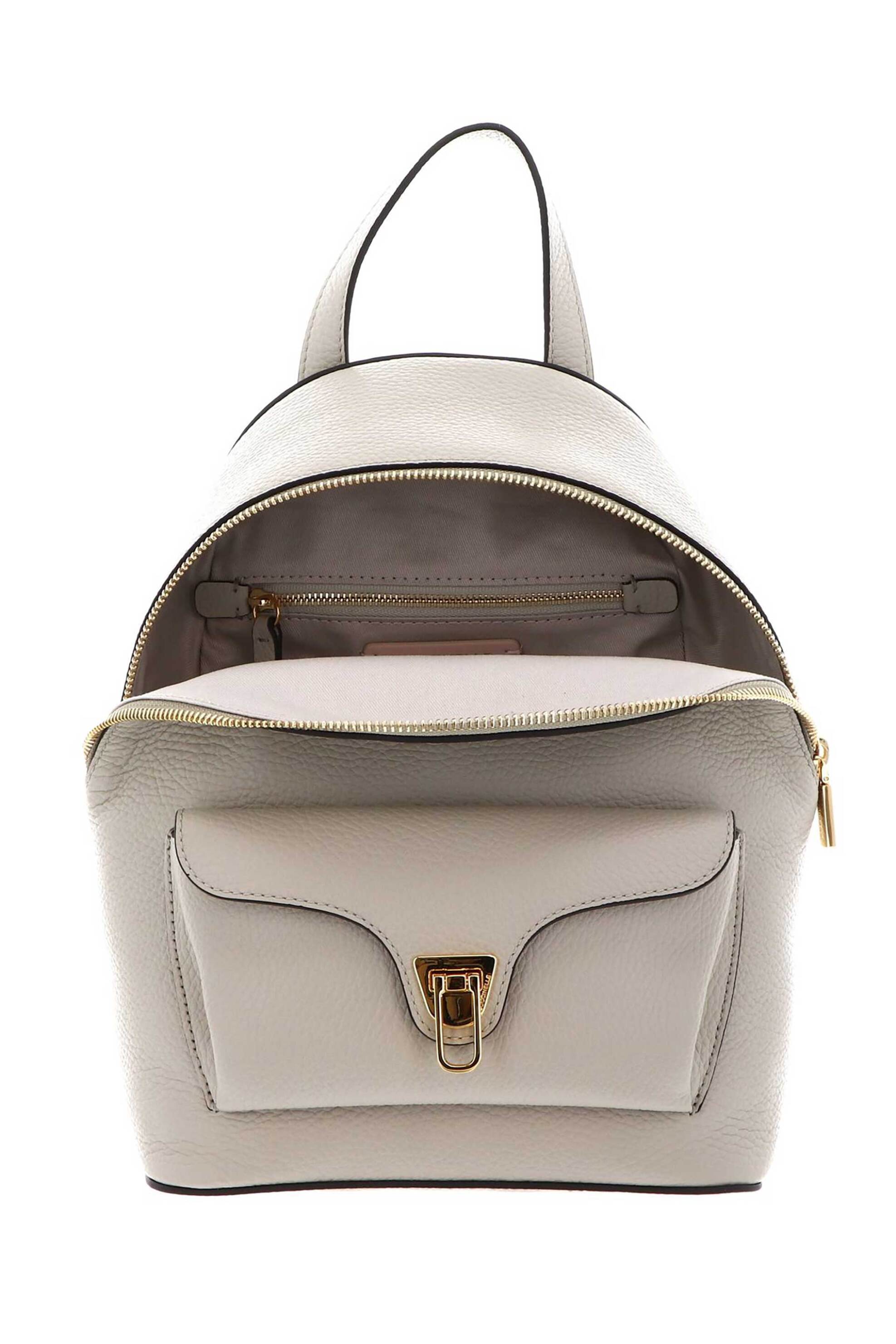COCCINELLE Coccinelle γυναικεία τσάντα backpack "Beat Generation" - E1TFK-140101 Εκρού - 4