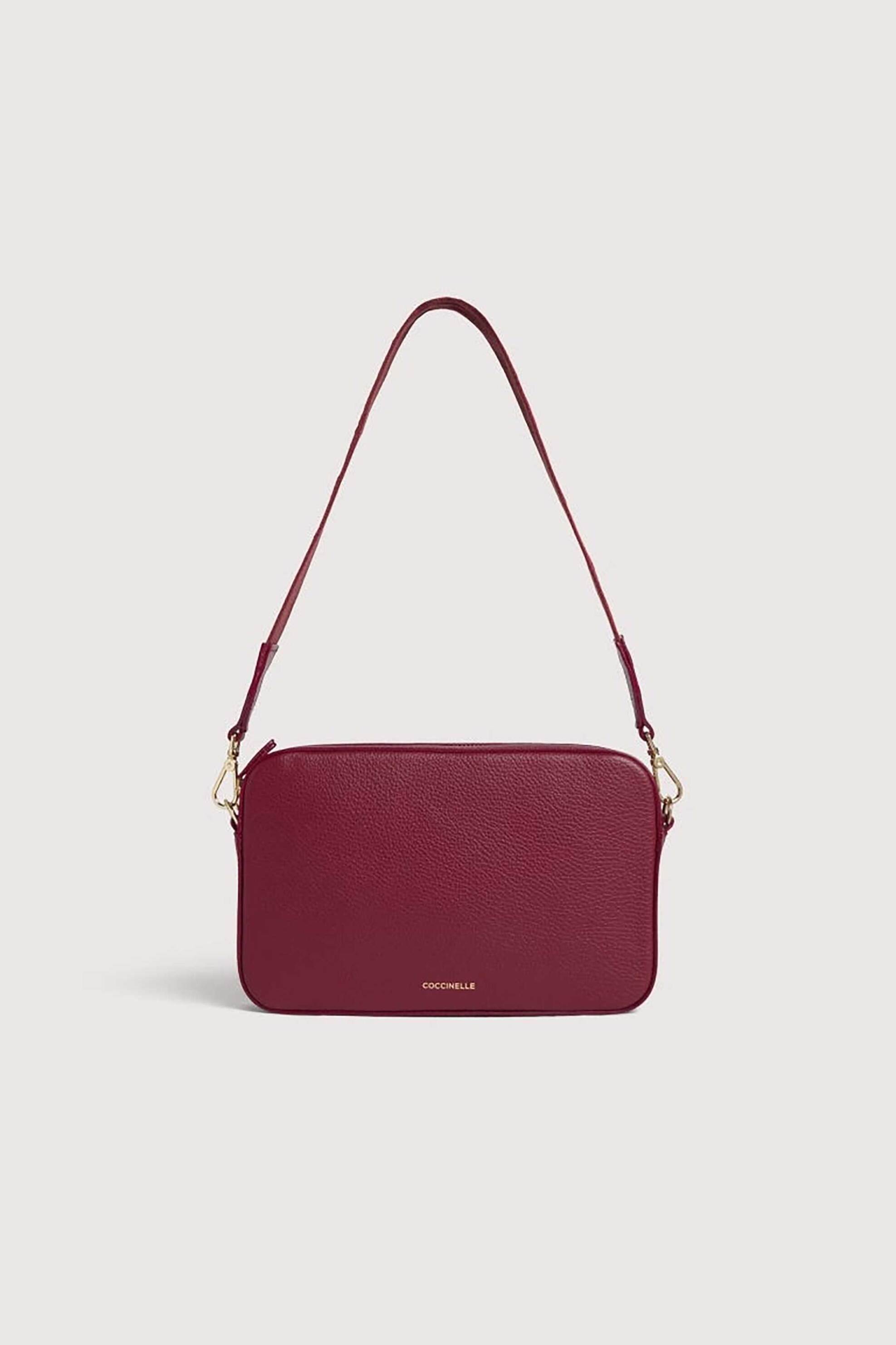 COCCINELLE Coccinelle γυναικεία τσάντα crossbody "Tebe" - E5MN5-520101 Μπορντό