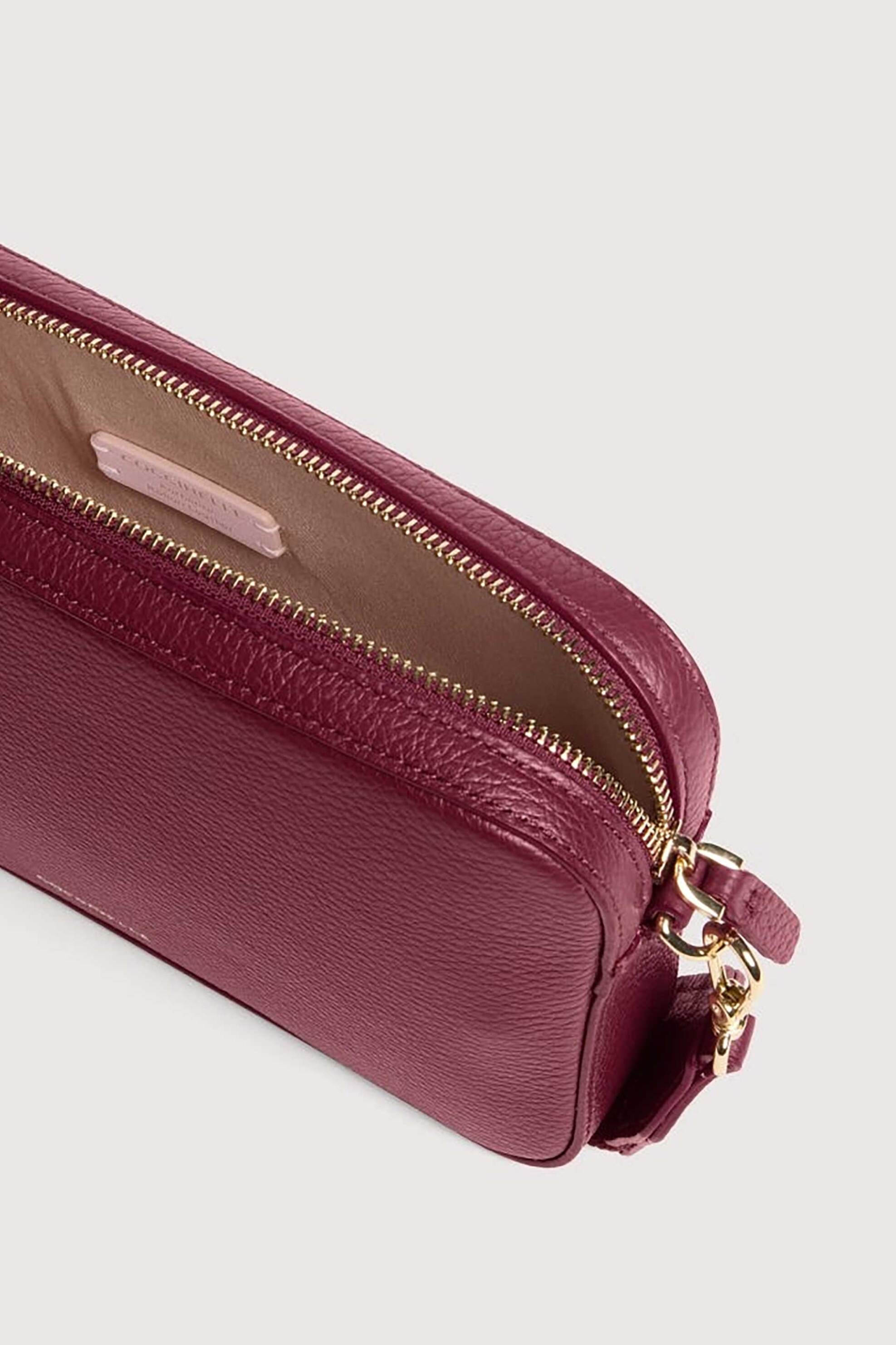 Coccinelle γυναικεία τσάντα crossbody "Tebe" - E5MN5-520101 Μπορντό φωτογραφία