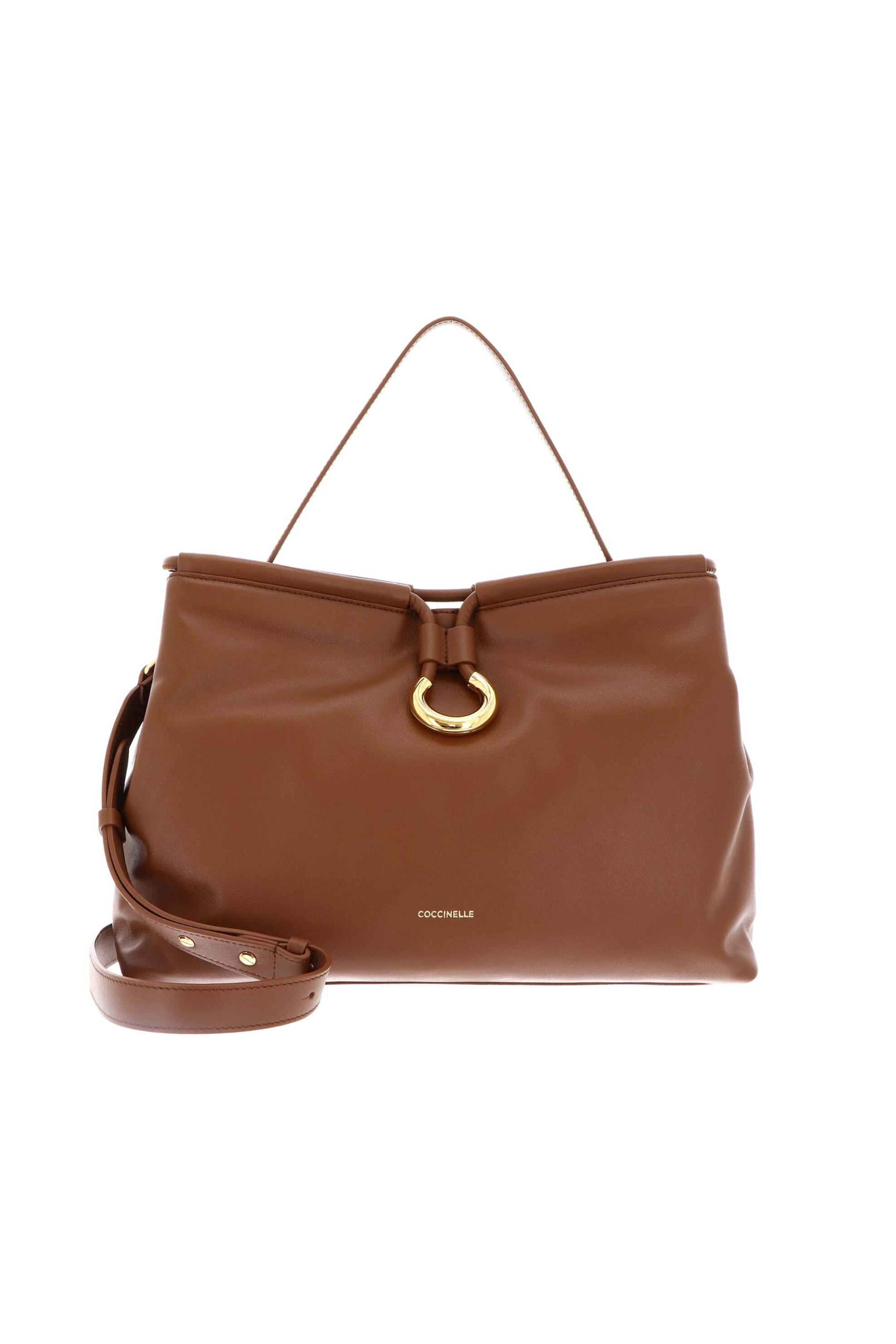 Coccinelle γυναικεία δερμάτινη τσάντα χειρός "Elisbet" - E1T1F-180101 Ταμπά