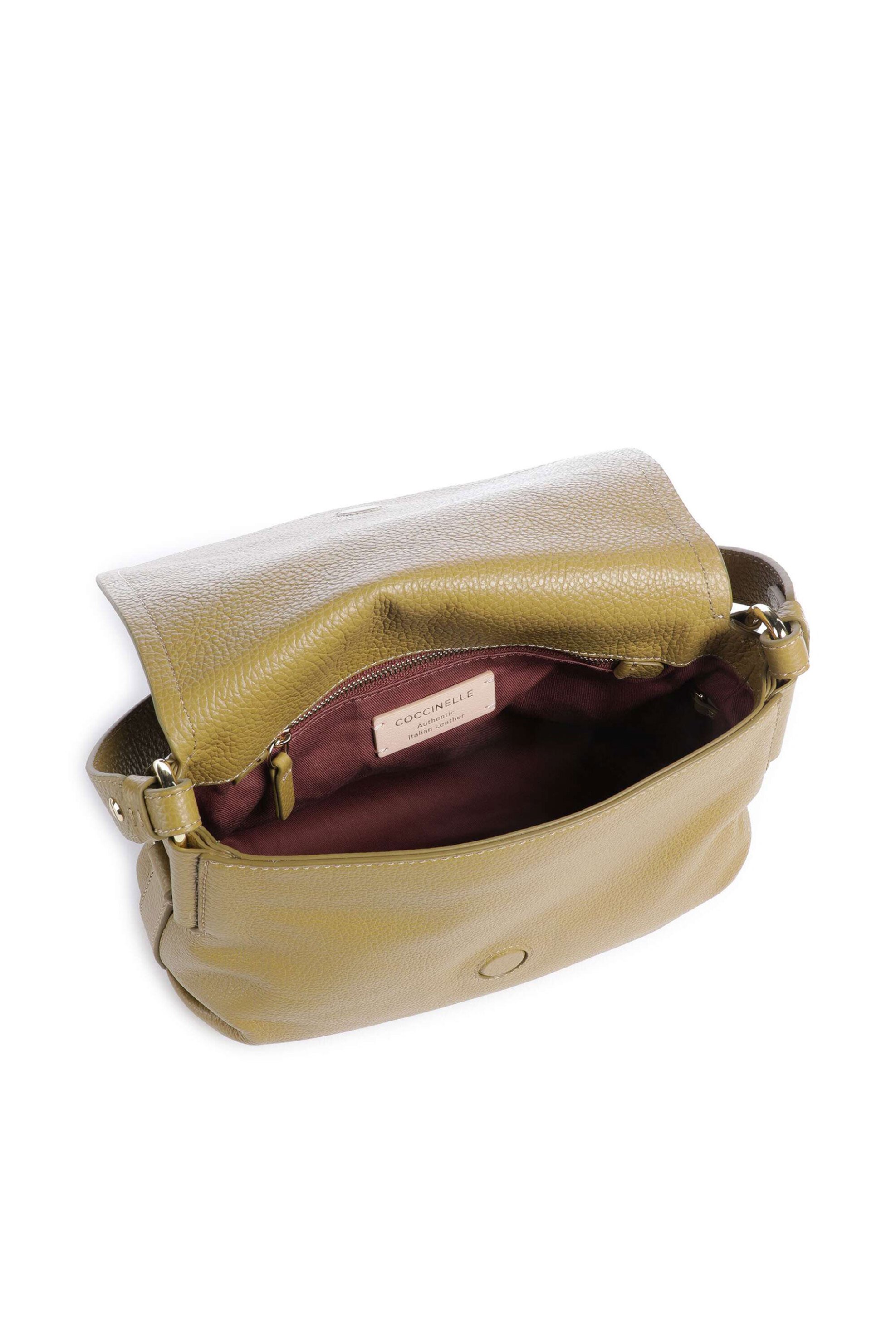 Coccinelle Γυναικεία Τσάντα Crossbody Rebekka - E1T95-150201 Λαδί