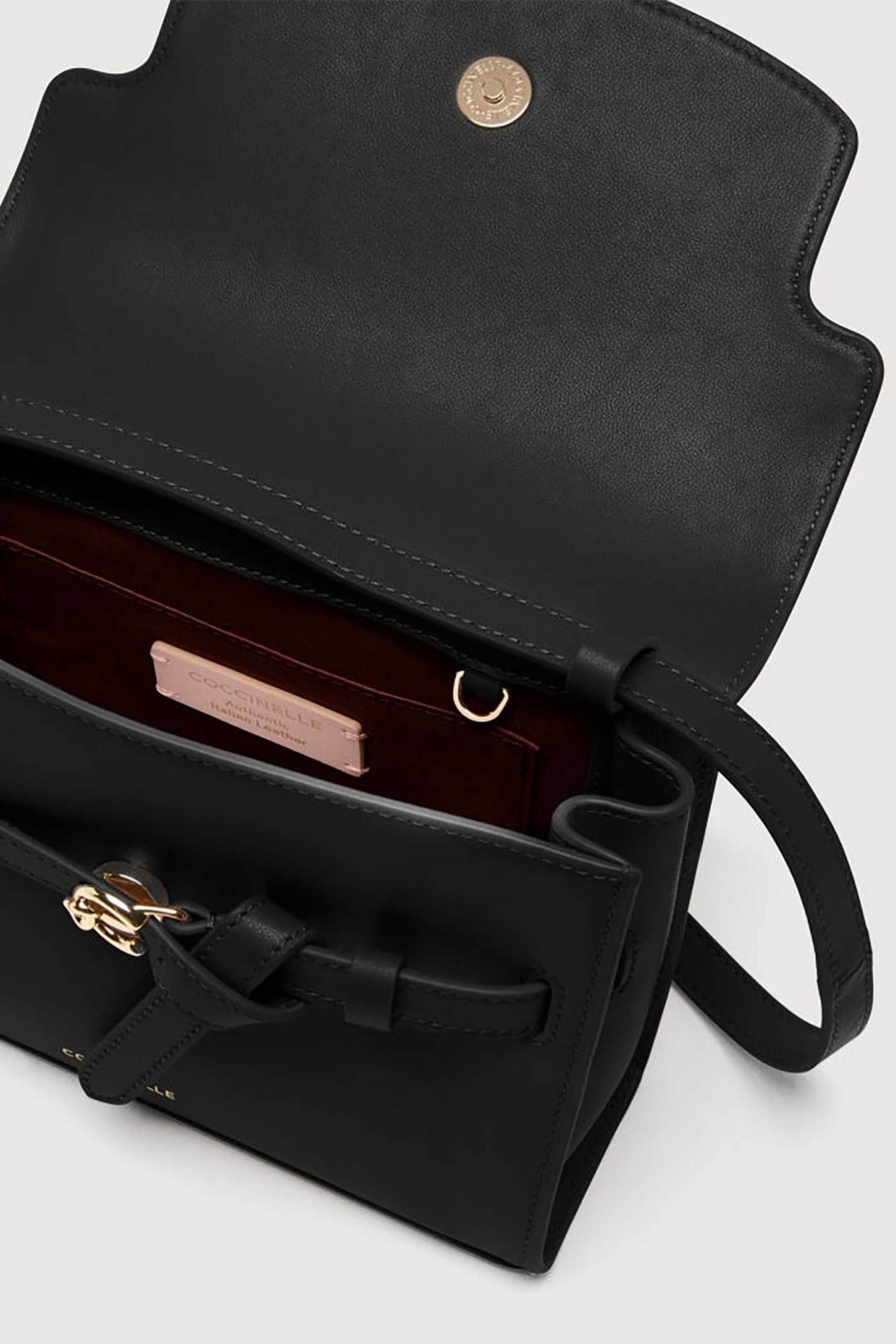 Coccinelle γυναικείο crossbody "Sabine Small" - E1TLA-150101 Μαύρο φωτογραφία