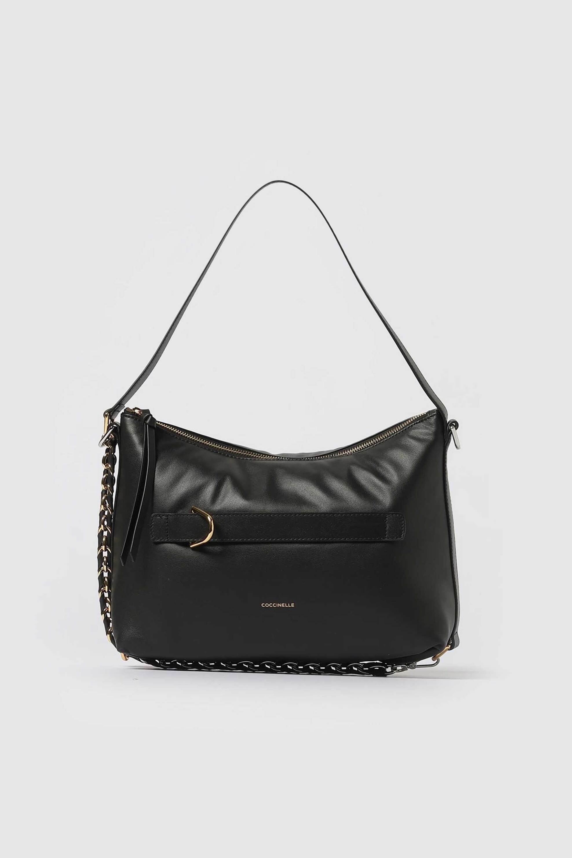 Coccinelle γυναικεία τσάντα ώμου - E1TBP-130201 Μαύρο