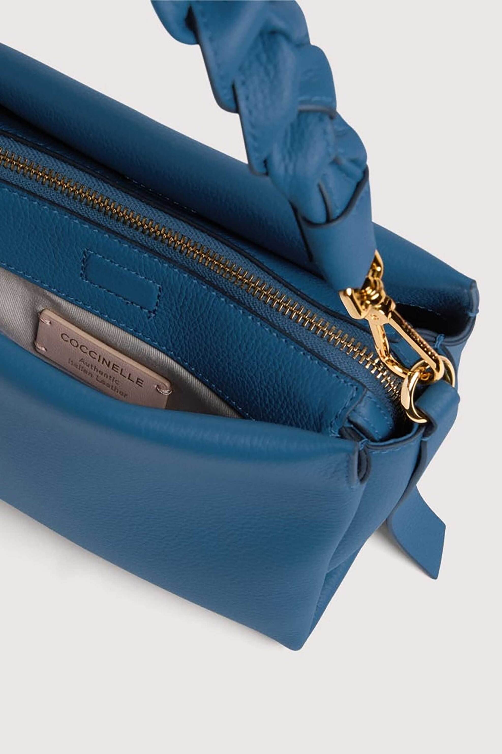 Coccinelle γυναικεία τσάντα χειρός "Boheme Small" - E1M50-580101_1 Μπλε φωτογραφία