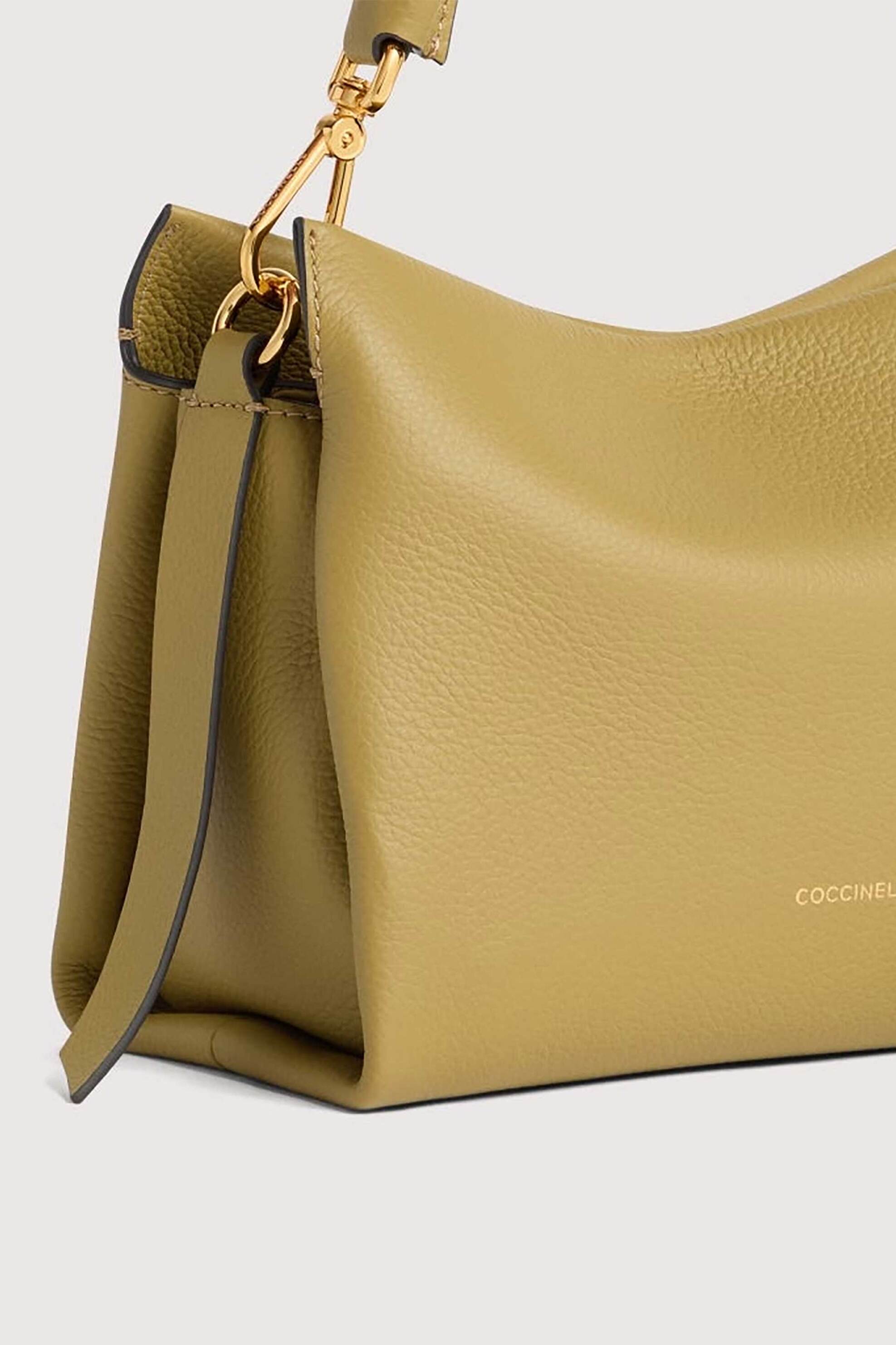 COCCINELLE Coccinelle γυναικεία τσάντα χειρός "Boheme Small" - E1M50-580101_1 Κίτρινο Ώχρα - 3