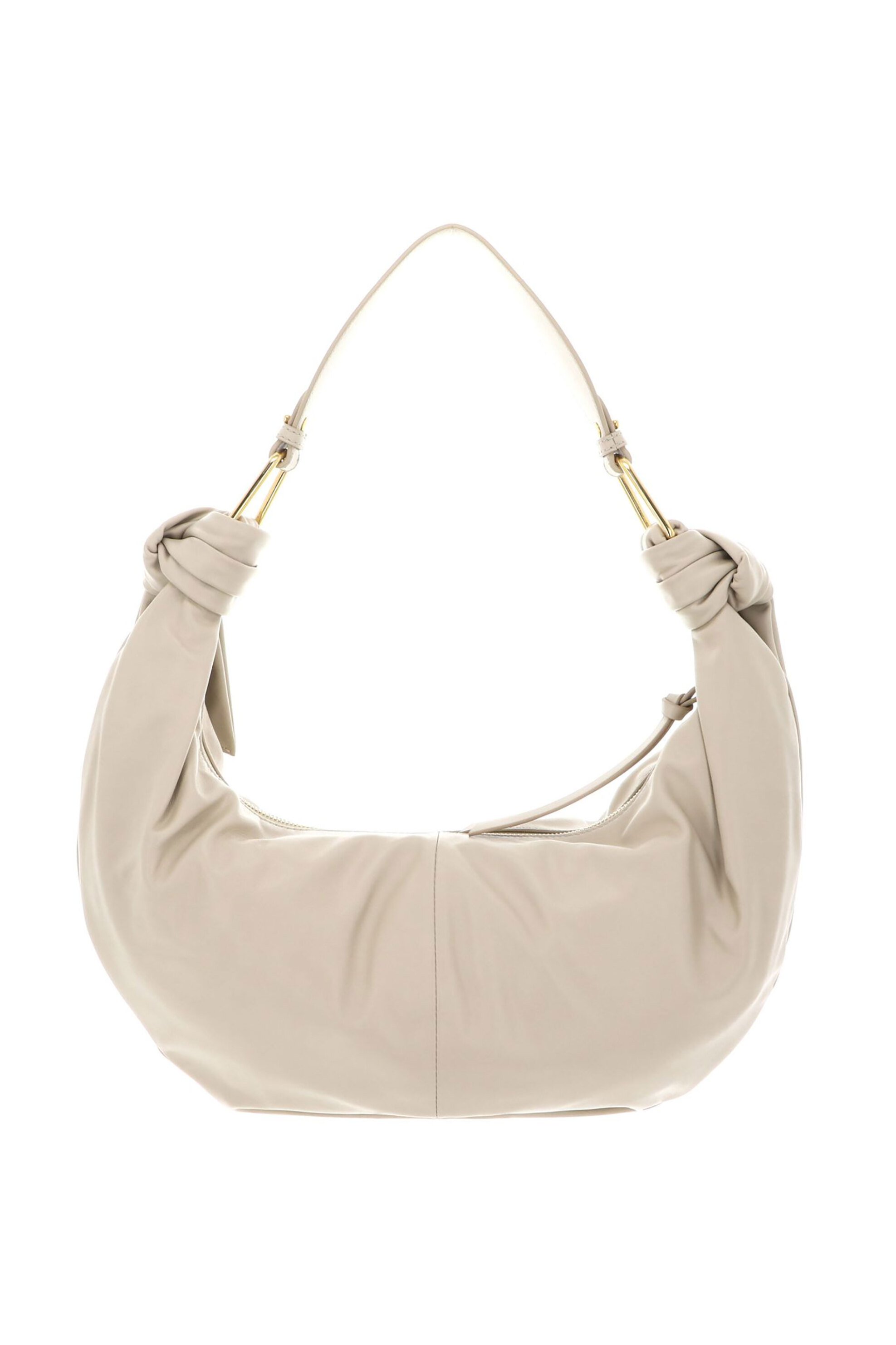 Coccinelle Γυναικεία Δερμάτινη Τσάντα Ώμου Furoshiki Large - E1U1A-130101 Μπεζ