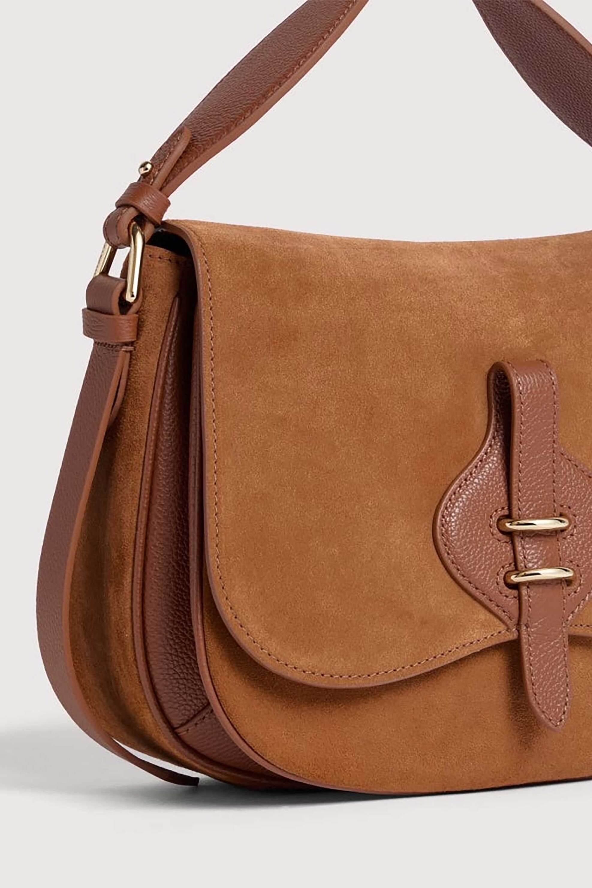 COCCINELLE Coccinelle γυναικεία suede τσάντα χειρός "Mavery Medium" - E1U7H-180101 Ταμπά - 3