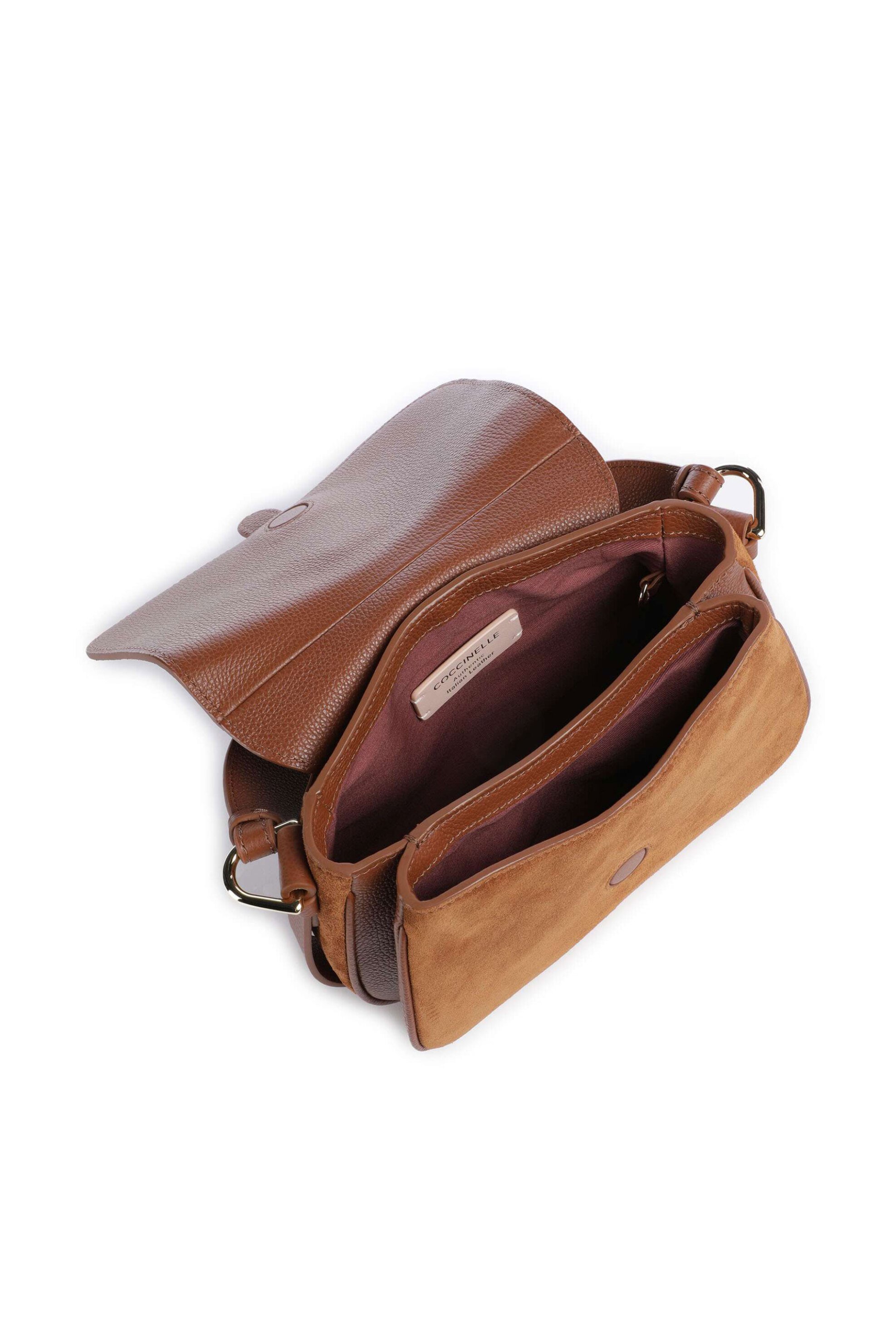 Coccinelle Γυναικεία Suede Τσάντα Χειρός Mavery - E1U7H-180201 Ταμπά