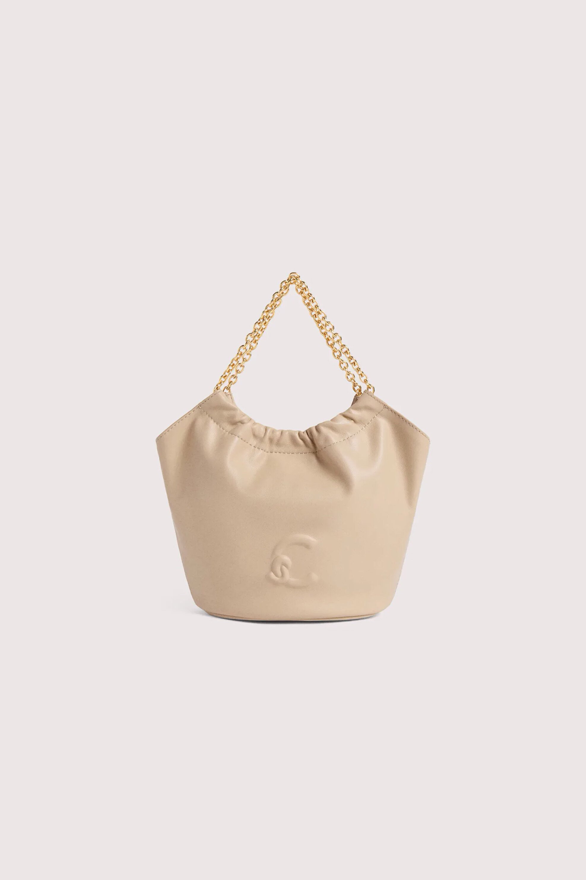 Coccinelle γυναικείο mini bag "Smash Mini" - E5U5F-580101 Μπεζ