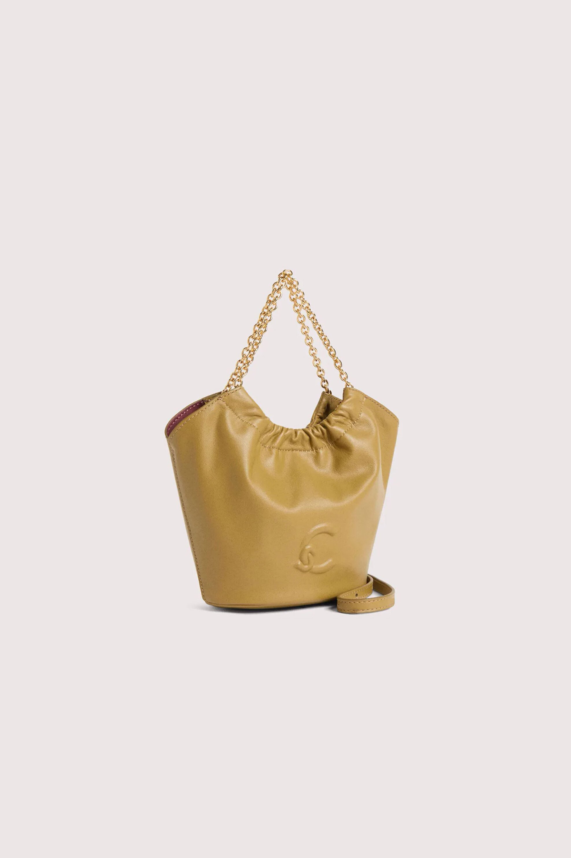 COCCINELLE Coccinelle γυναικείο mini bag "Smash Mini" - E5U5F-580101 Λαδί - 2