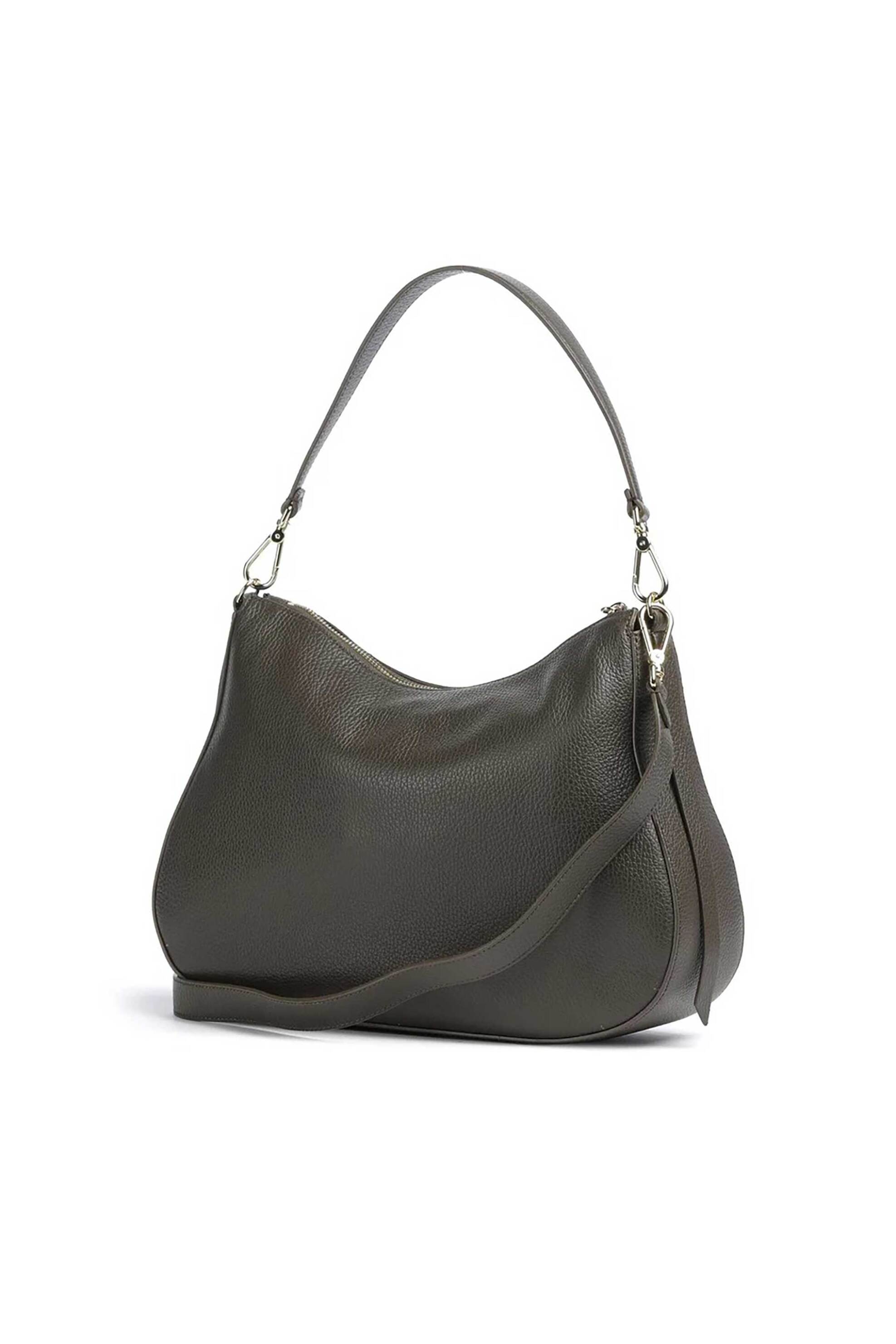 COCCINELLE Coccinelle γυναικεία τσάντα hobo "Nory" - E1U45-130101 Γκρι Σκούρο - 2