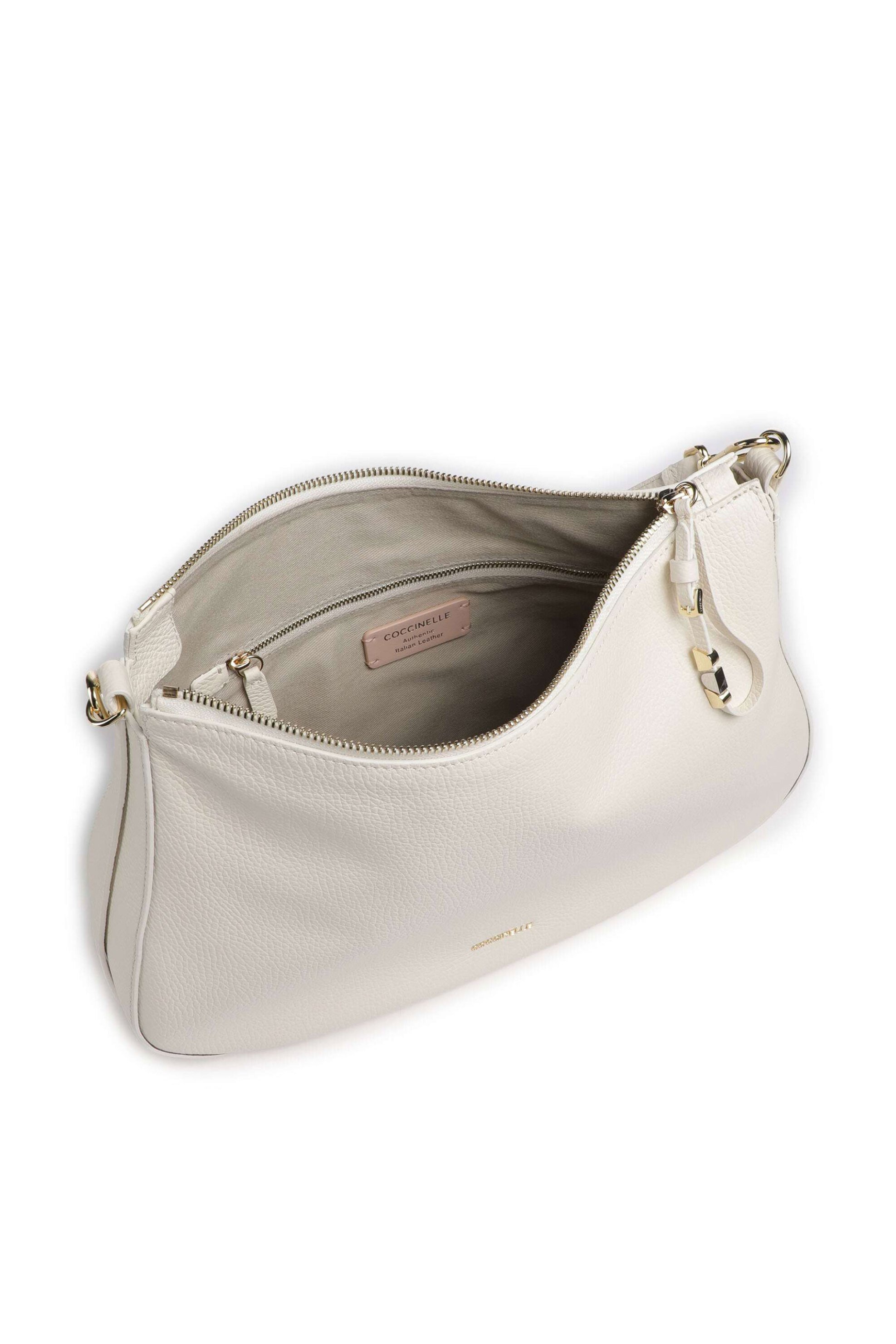 Coccinelle Γυναικεία Τσάντα Bucket Nory - E1U45-130101 Λευκό