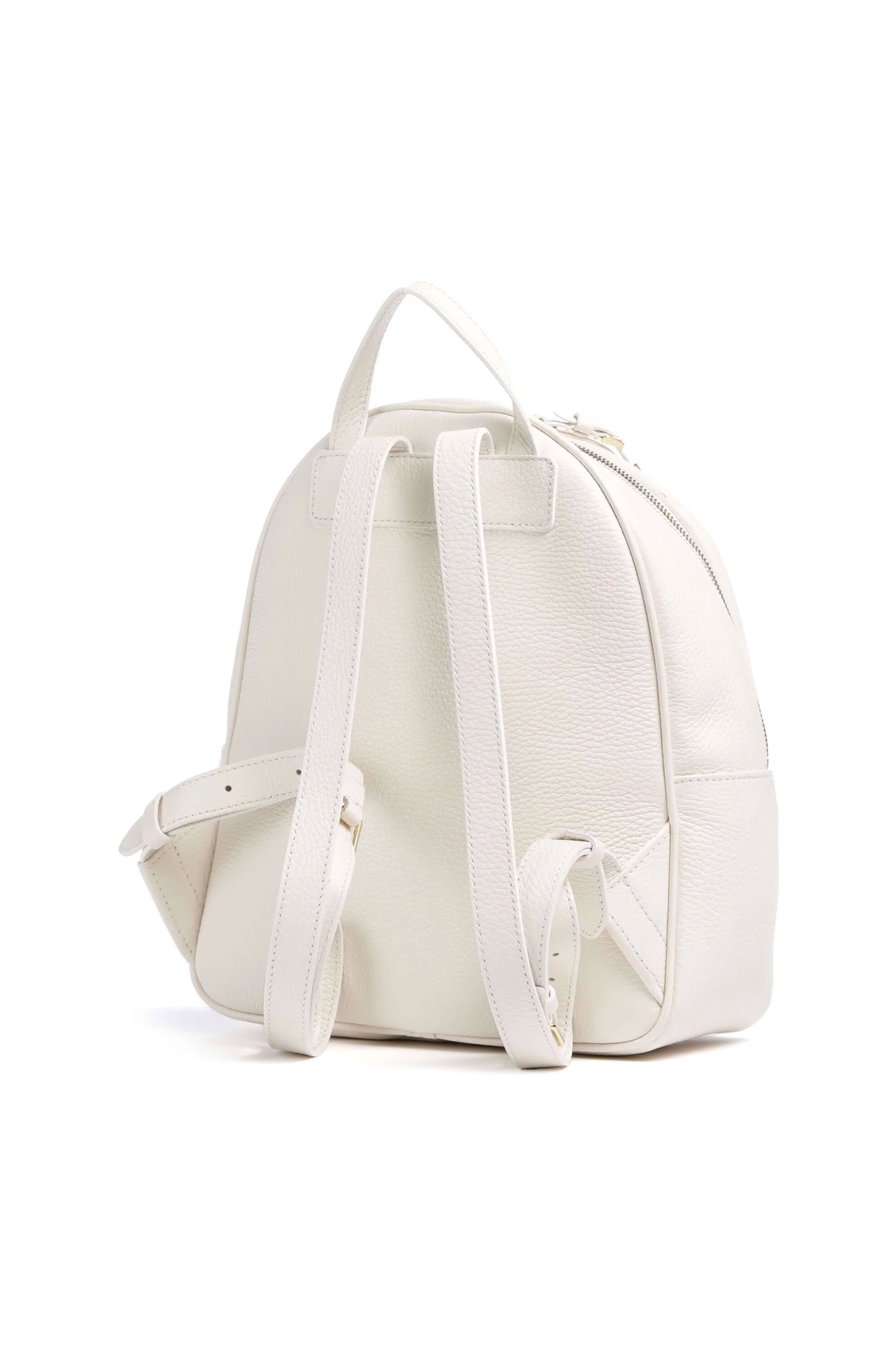 COCCINELLE Coccinelle γυναικεία δερμάτινη τσάντα backpack "Nory" - E1U45-140201 Λευκό - 2