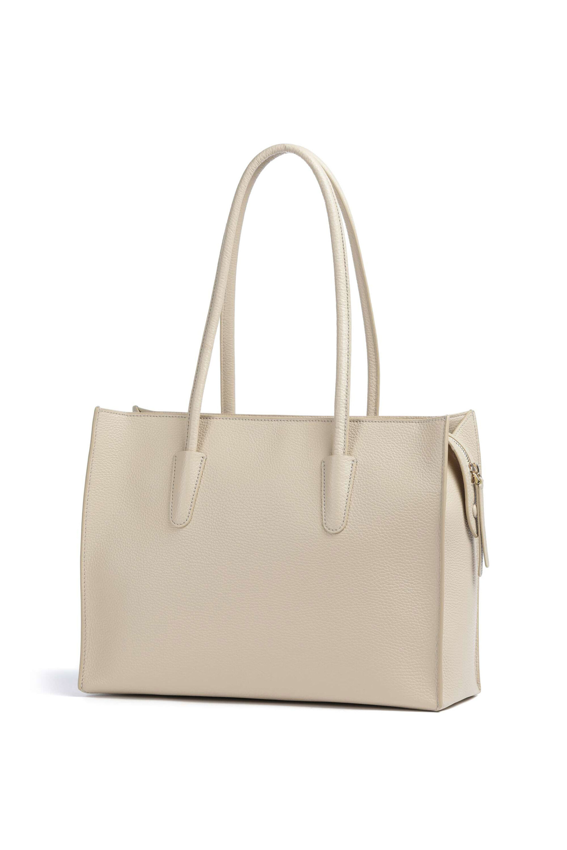 COCCINELLE Coccinelle γυναικεία δερμάτινη τσάντα shopper "Myrtha" - E1UAK-110201 Μπεζ - 2
