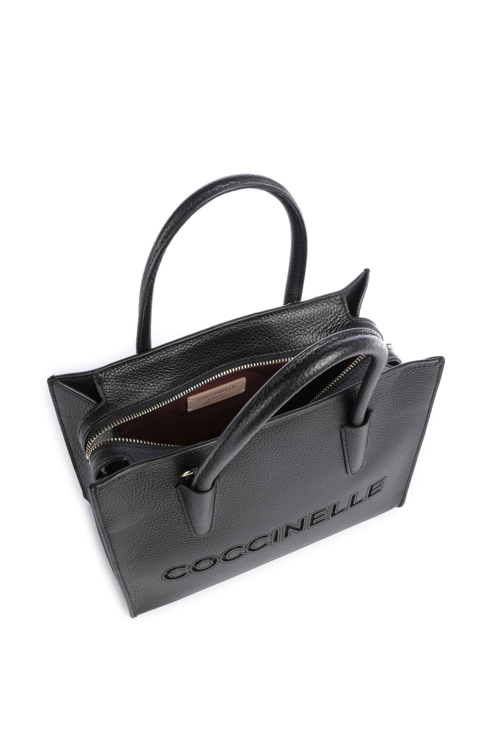 Coccinelle Γυναικεία Τσάντα Χειρός Myrtha - E1Uak-180101 Μαύρο