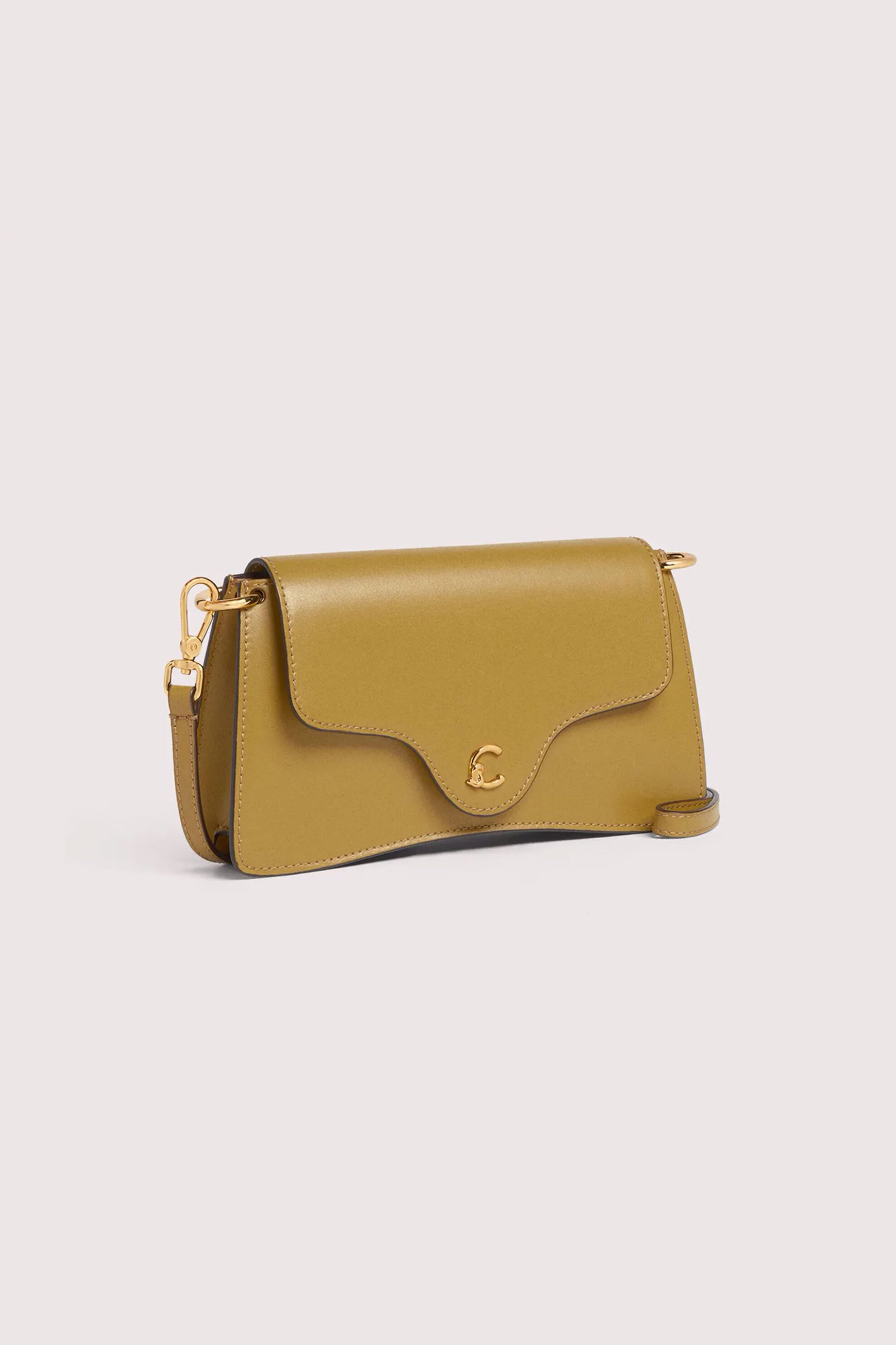 Coccinelle γυναικείο δερμάτινo mini bag 