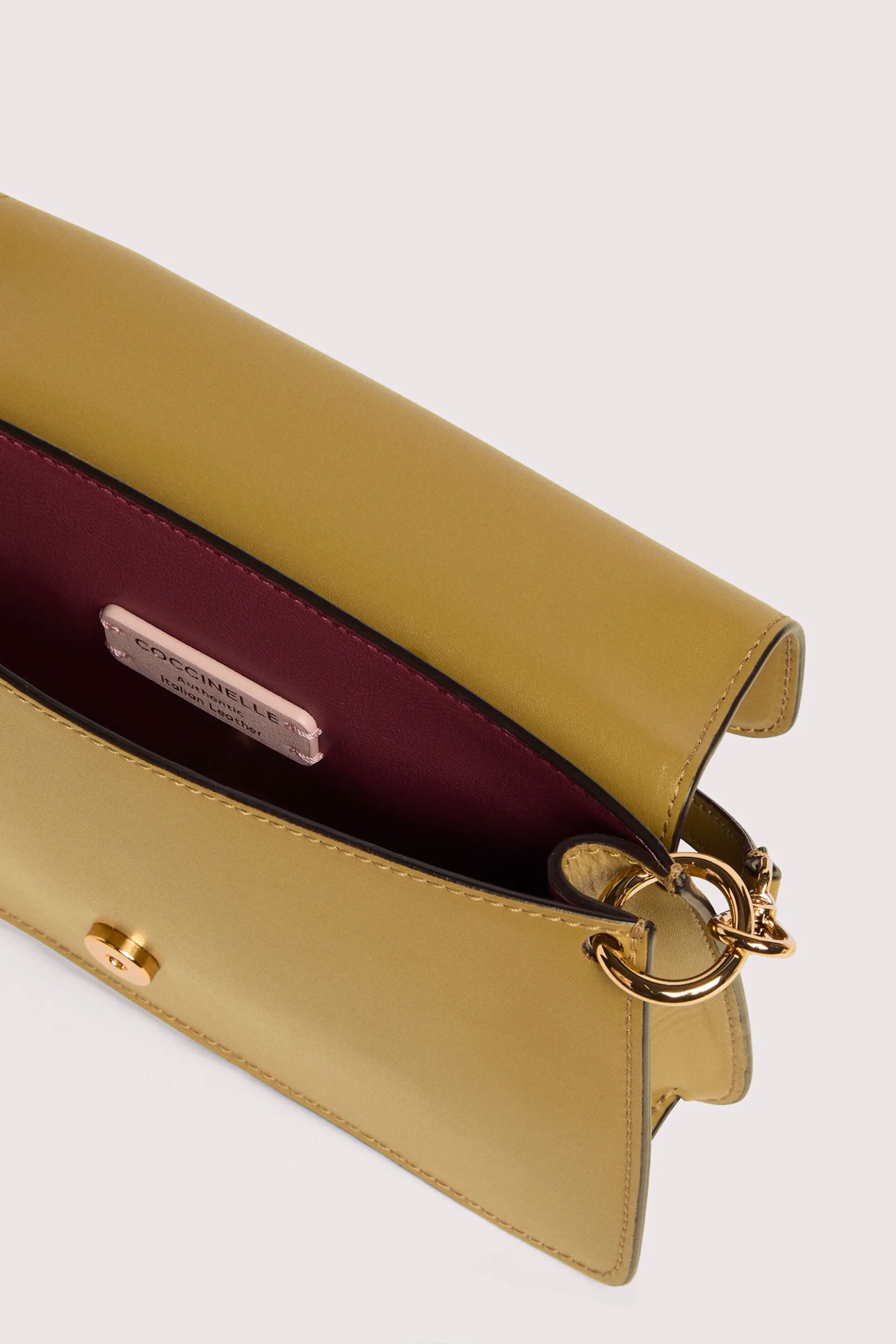 Coccinelle Γυναικείο Δερμάτινo Mini Bag C-Me - E5Ssk-270101 Λαδί