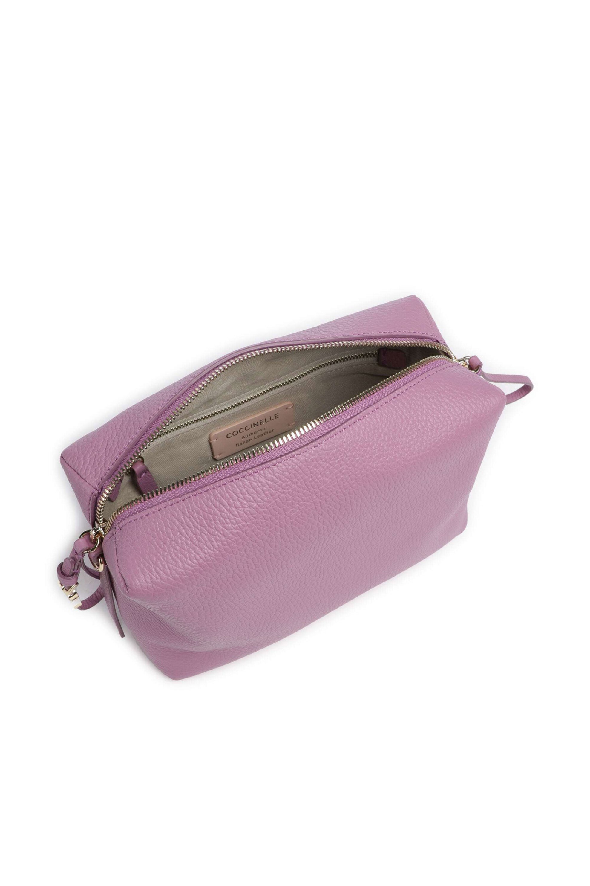 Coccinelle Γυναικείο Δερμάτινo Crossbody Nory - E1U45-150101 Λιλά