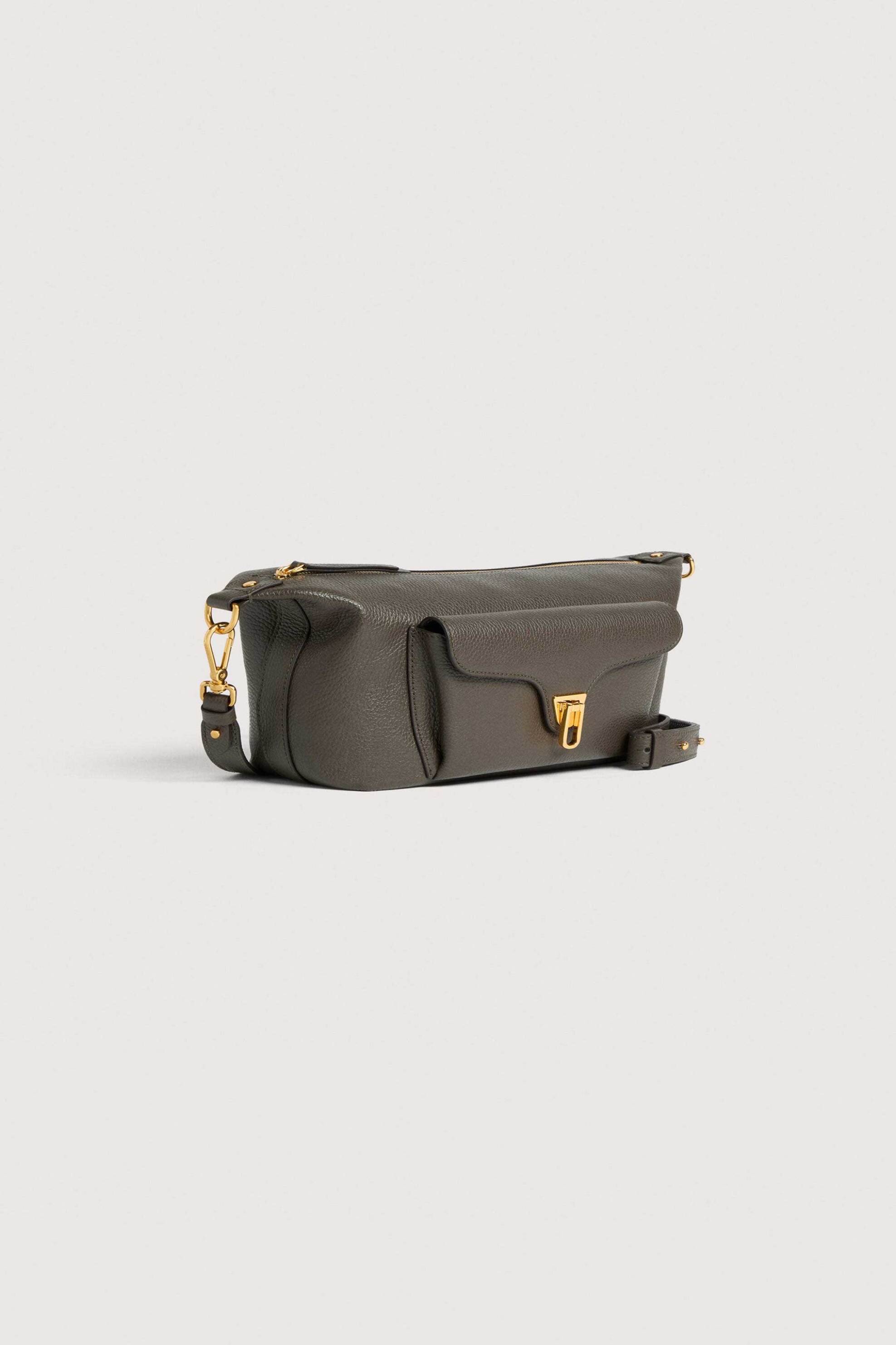 Coccinelle γυναικεία δερμάτινη τσάντα crossbody 