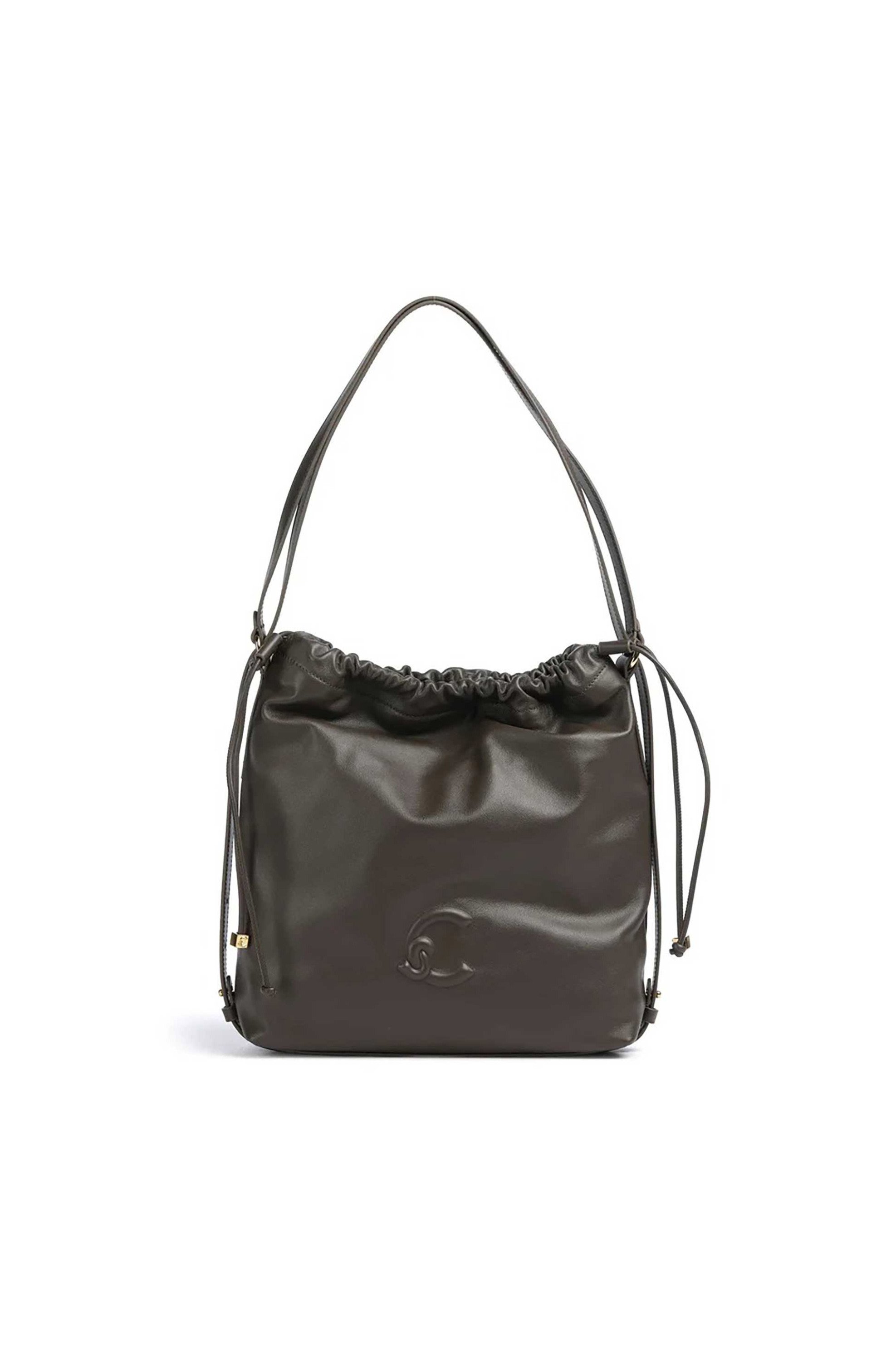 Coccinelle γυναικεία δερμάτινη τσάντα ώμου/backpack 