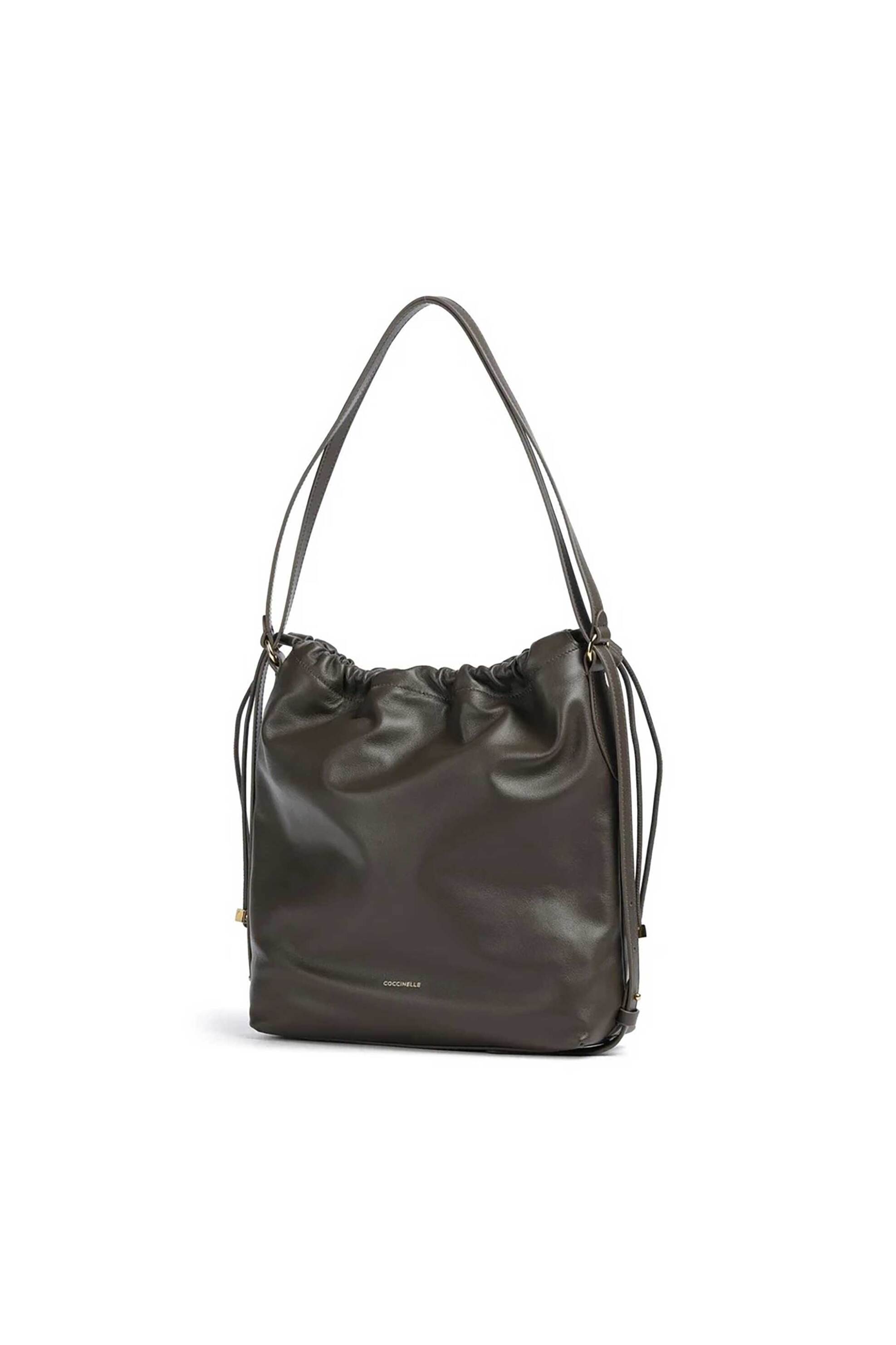 Coccinelle γυναικεία δερμάτινη τσάντα ώμου/backpack 