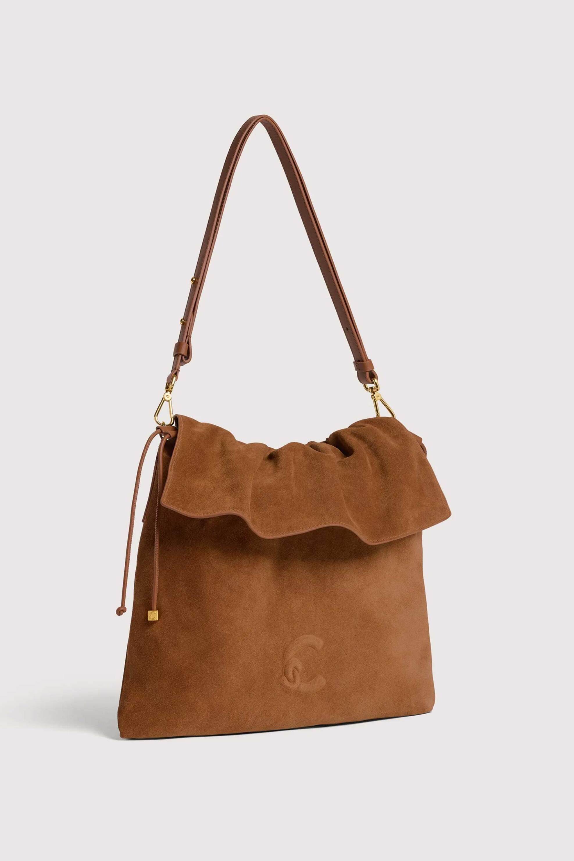 COCCINELLE Coccinelle γυναικεία suede τσάντα ώμου "Lidia Medium" - E1V9G-130101 Ταμπά - 2