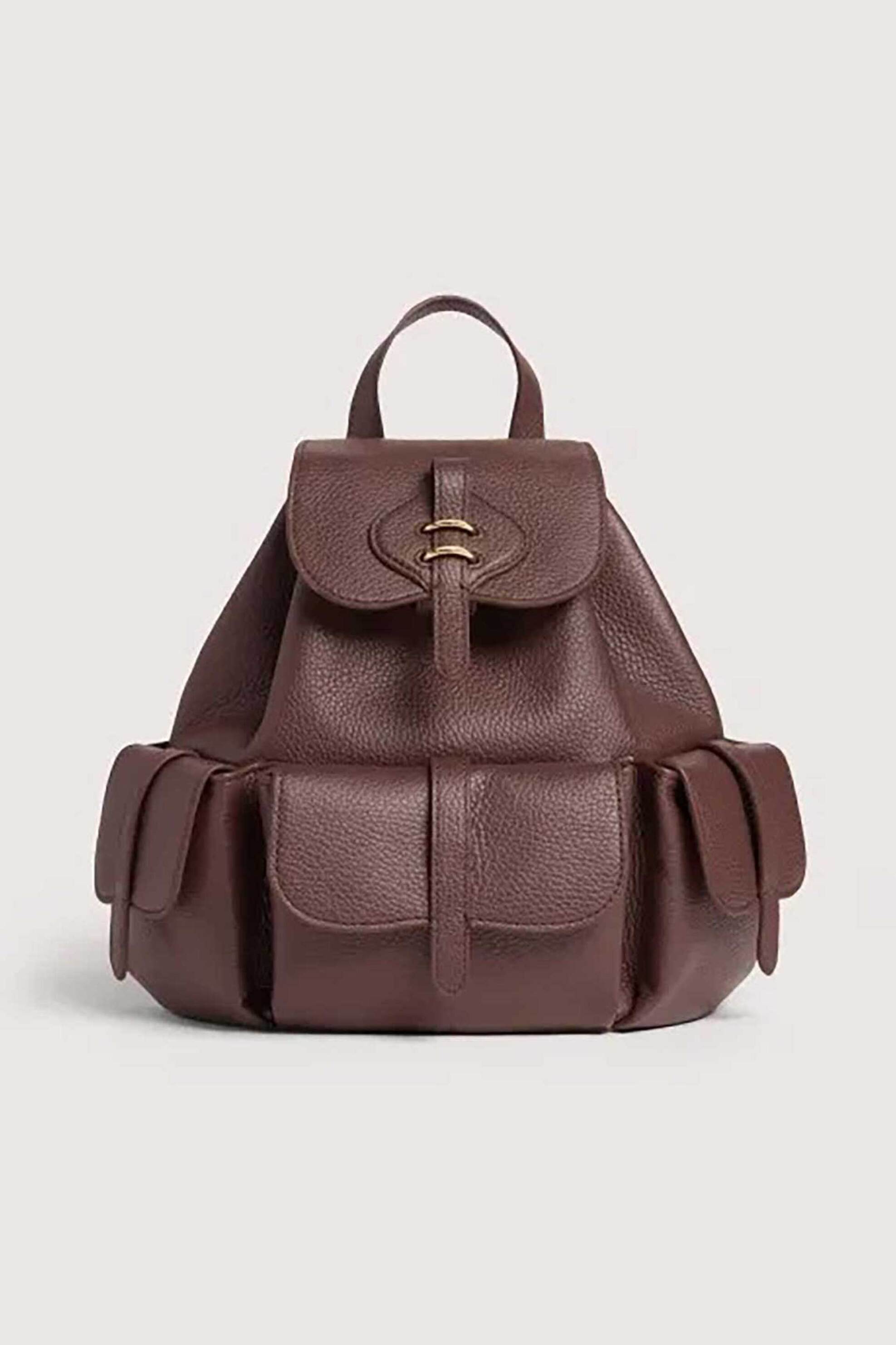Coccinelle γυναικεία δερμάτινη τσάντα backpack 
