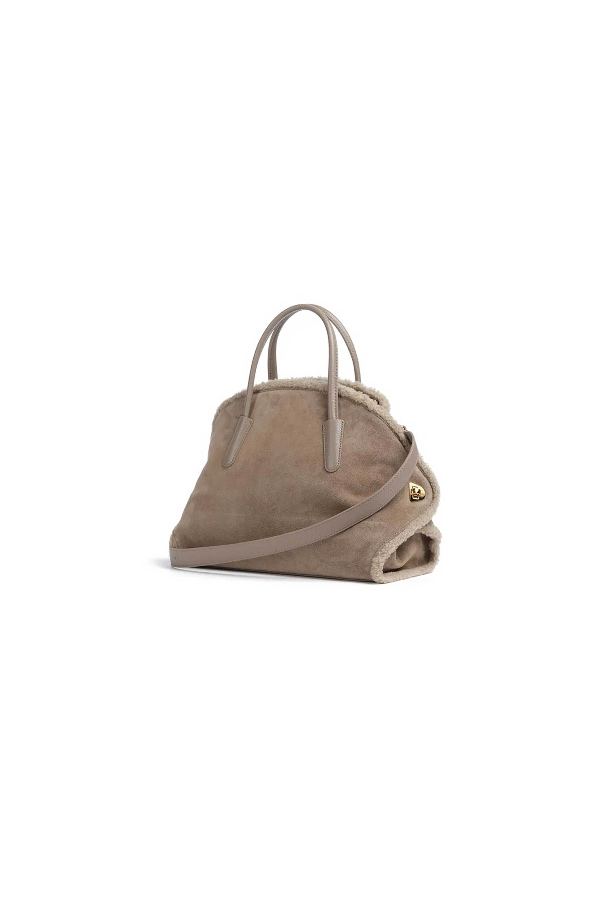 COCCINELLE Coccinelle γυναικεία τσάντα χειρός "Tylde Suede" - E1V7M-180201 Μπεζ - 3