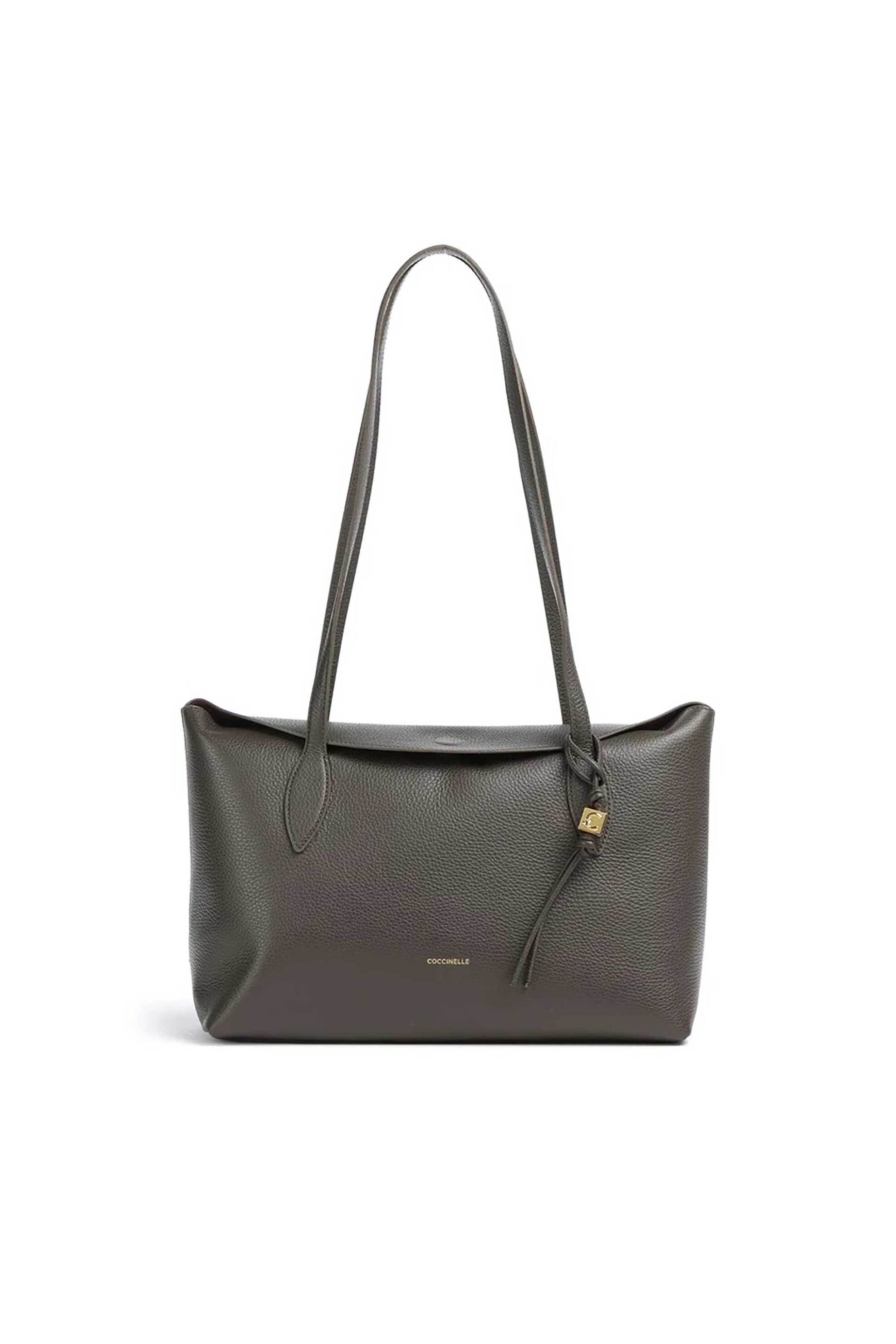 COCCINELLE Coccinelle γυναικεία τσάντα ώμου "Thess Tote" - E1VCA-110101 Γκρι