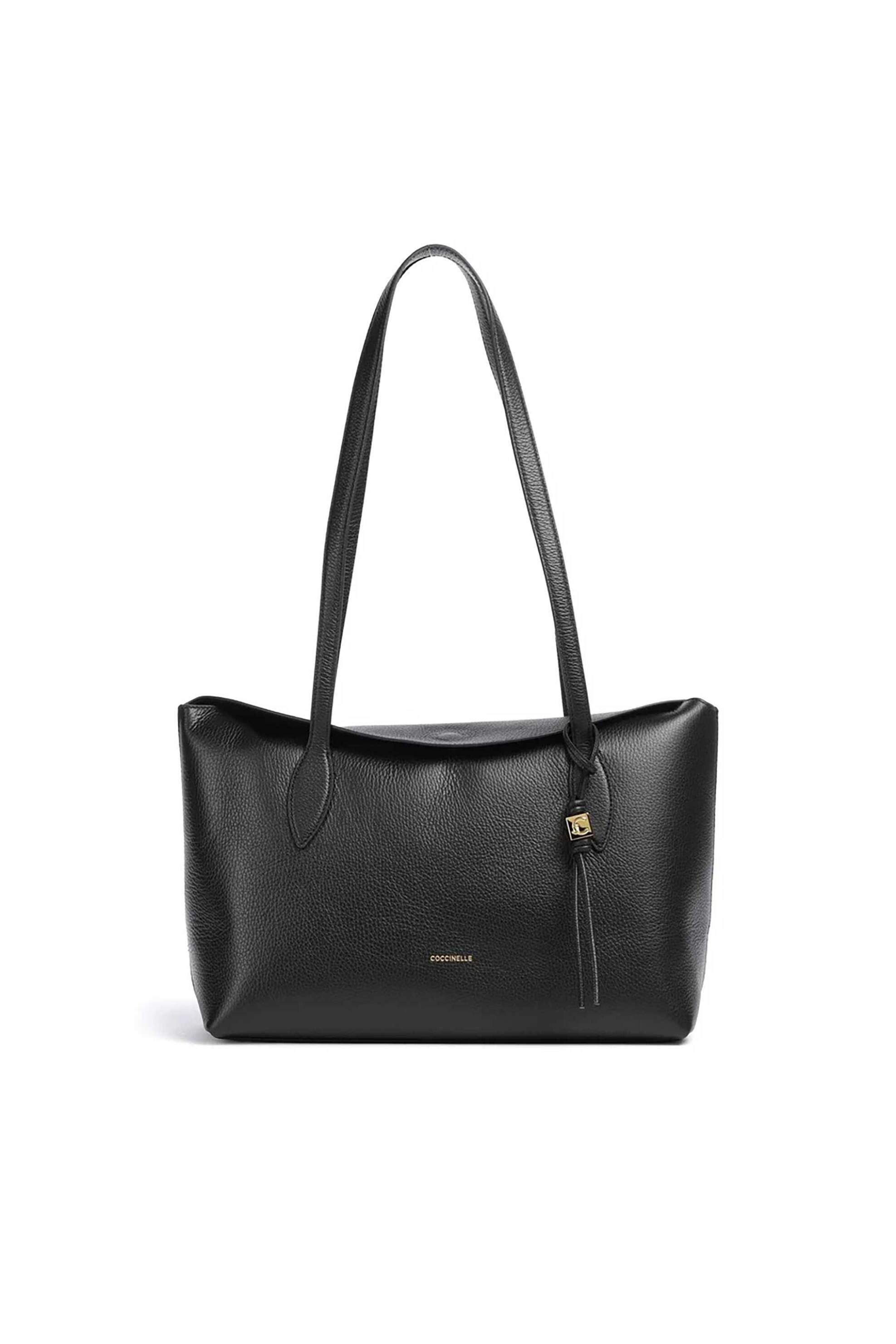 COCCINELLE Coccinelle γυναικεία τσάντα ώμου "Thess Tote" - E1VCA-110101 Μαύρο